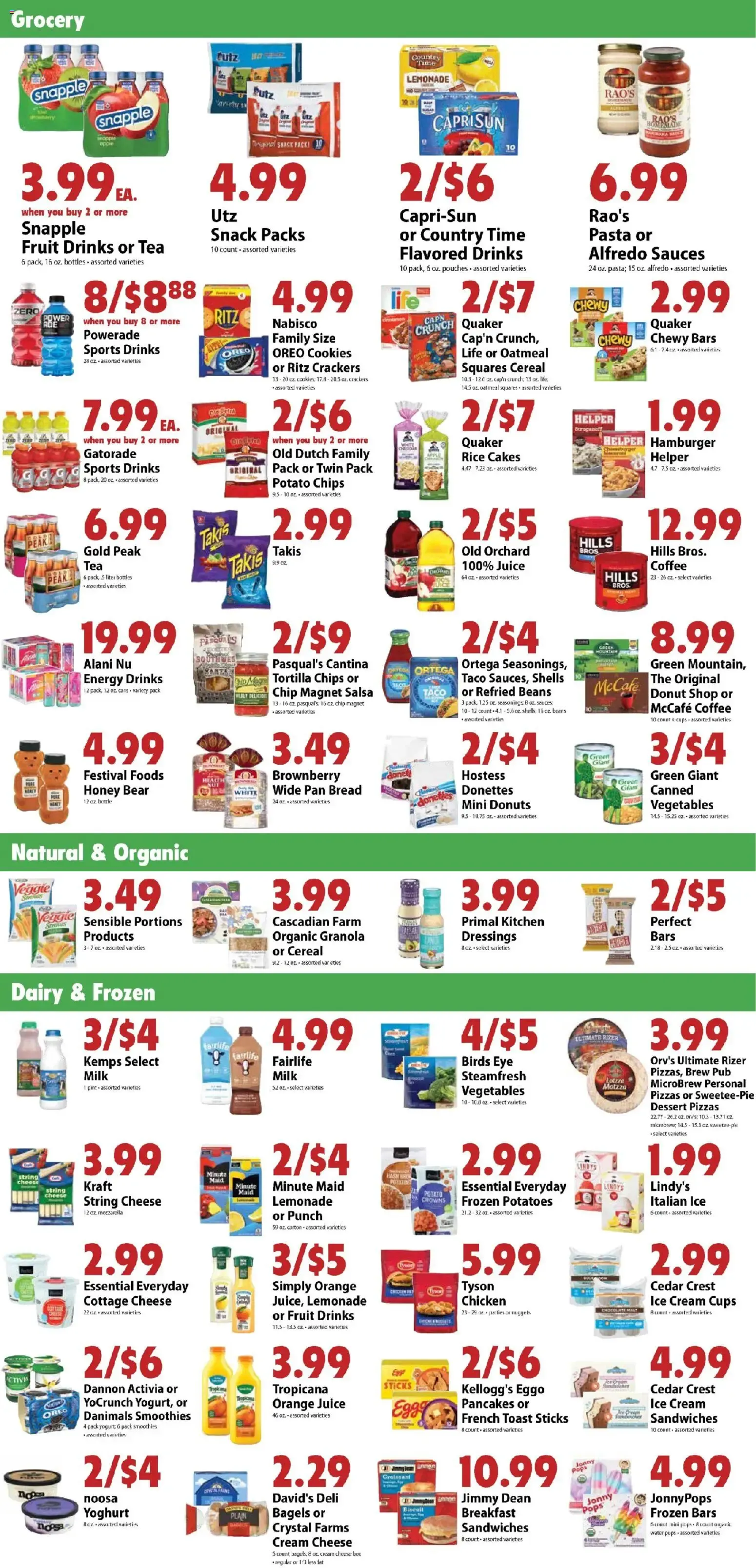 Weekly promotion Festival Foods Weekly Ad from 08/19/2026 - Flyer spanning from August 19 to August 25 2026 - Page 4 for Catalogue 365