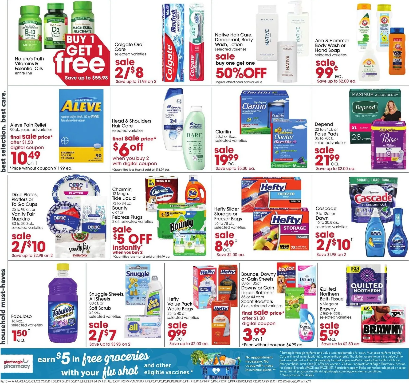 Weekly ad Current Giant Eagle leaflet valid from Thursday 09/03/2026 to Wednesday 09/09/2026 from September 3 to September 9 2026 - Page 10