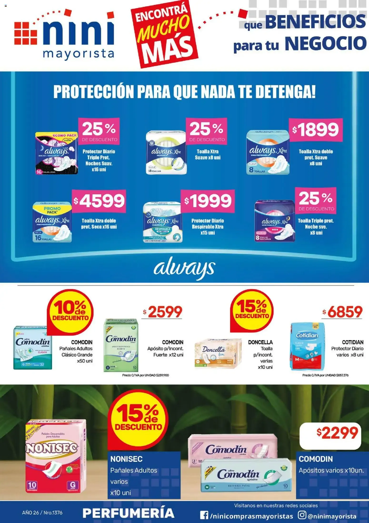 Ofertas de NINI Mayorista catálogo del 07/09/2026 - 13/09/2026 7 de septiembre al 13 de septiembre 2026 - Página 9 del catálogo