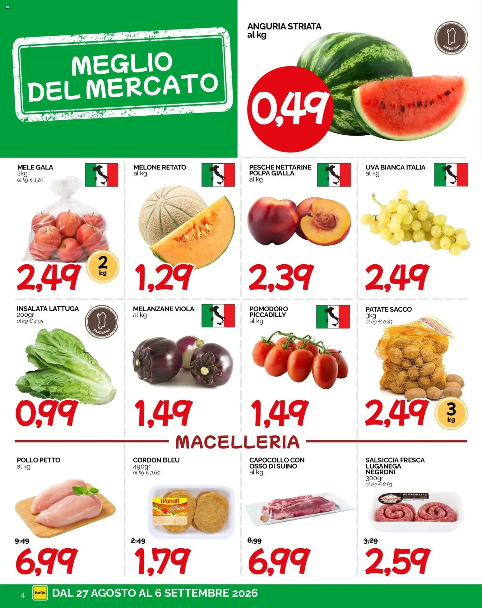 HarDis volantino dal 27/08/2026 - online Offerte da 27 agosto a 6 settembre di 2026 - Pagina del volantino 4