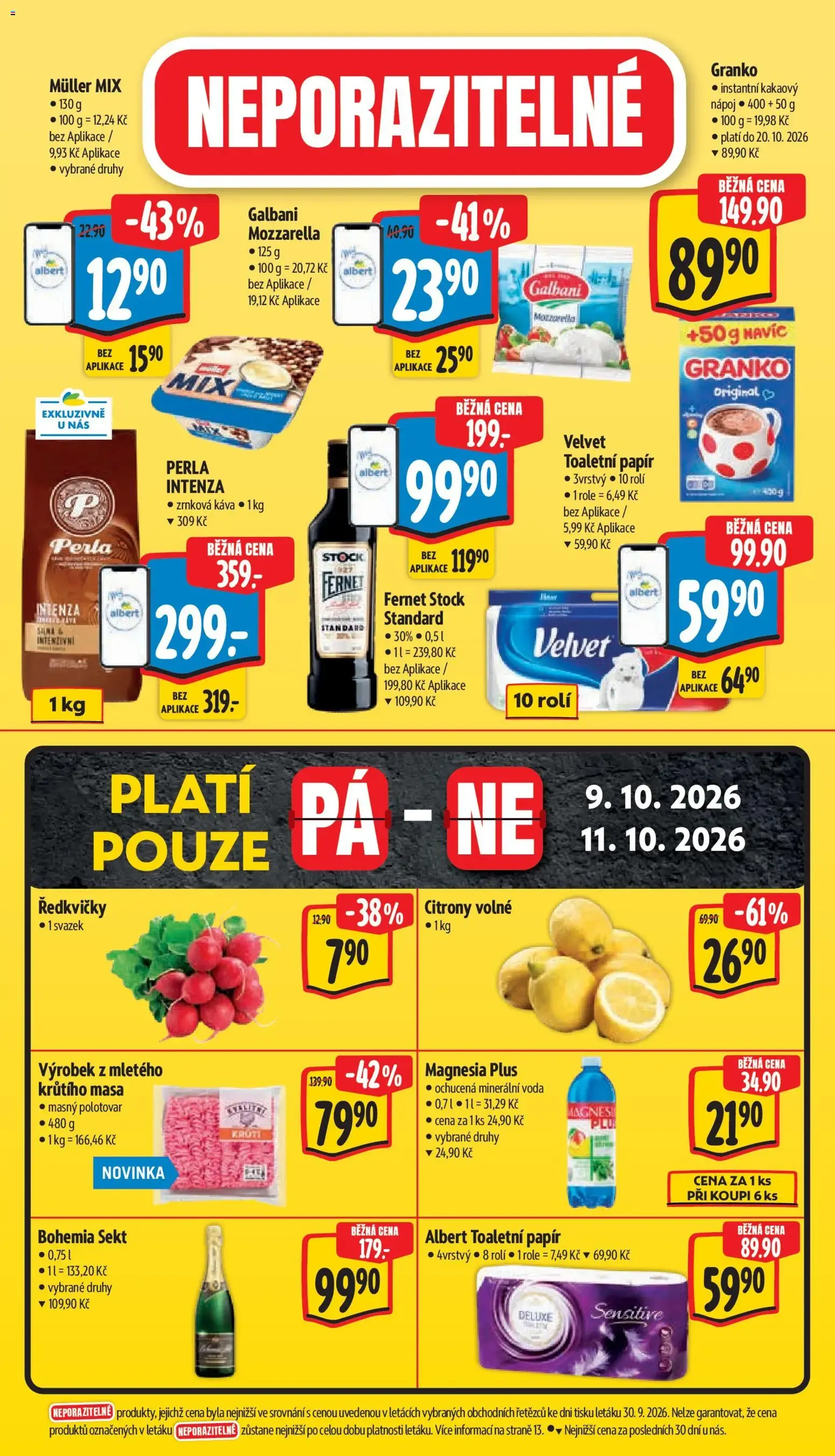 Albert leták - Hypermarket - Znojmo od 07.10.2026 - Akční leták - 7. října 13. října 2026 - Page 16