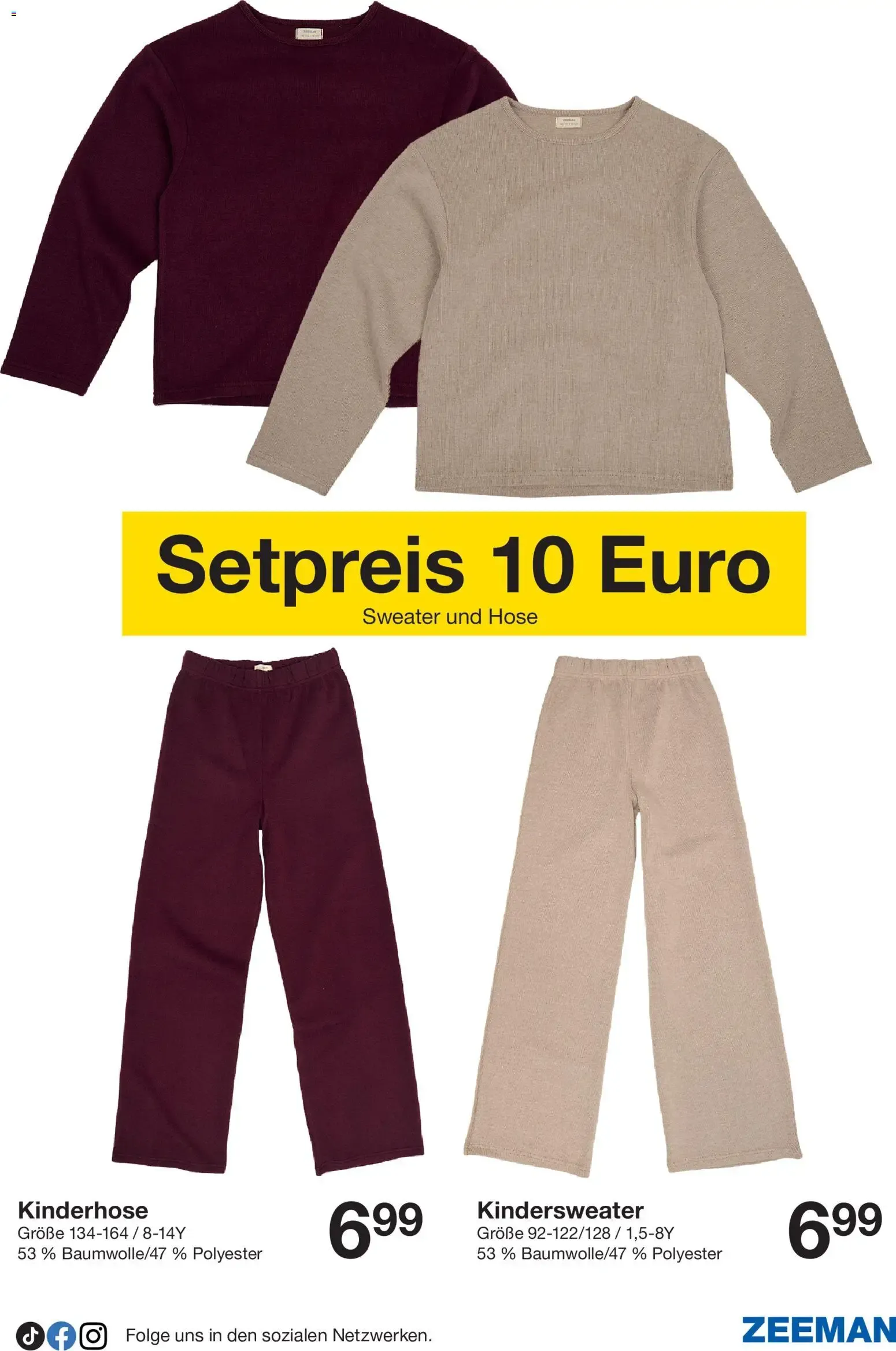 Zeeman Prospekt vom 26.09.2026 – Angebote online von 26. September bis 9. Oktober 2026 - Prospekt seite 9