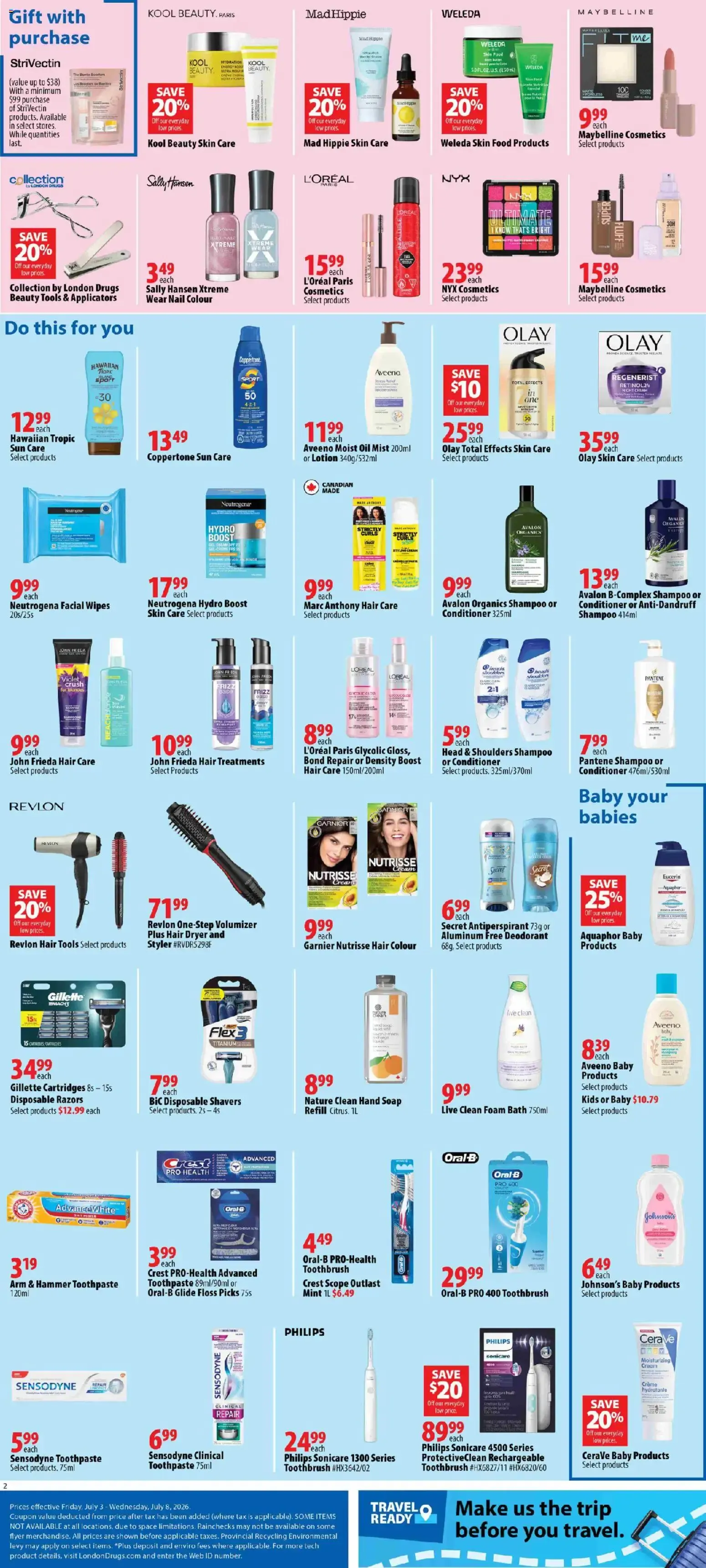 London Drugs weekly flyer / circulaire from Jul 3, 2026 > weekly specials & deals from July 3 to July 8 2026 - flyer page 3