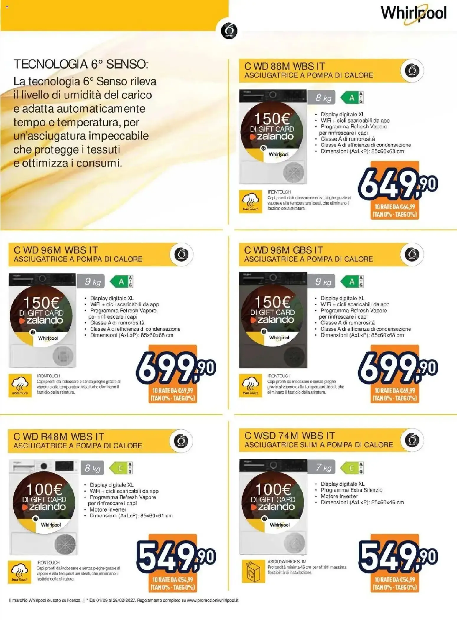 Nuovo Unieuro volantino Speciale Asciugatura da Unieuro! dal 16/10/2026 > offerte anteprima 🛍️ da 16 ottobre a 1 novembre di 2026 - Pagina del volantino 6