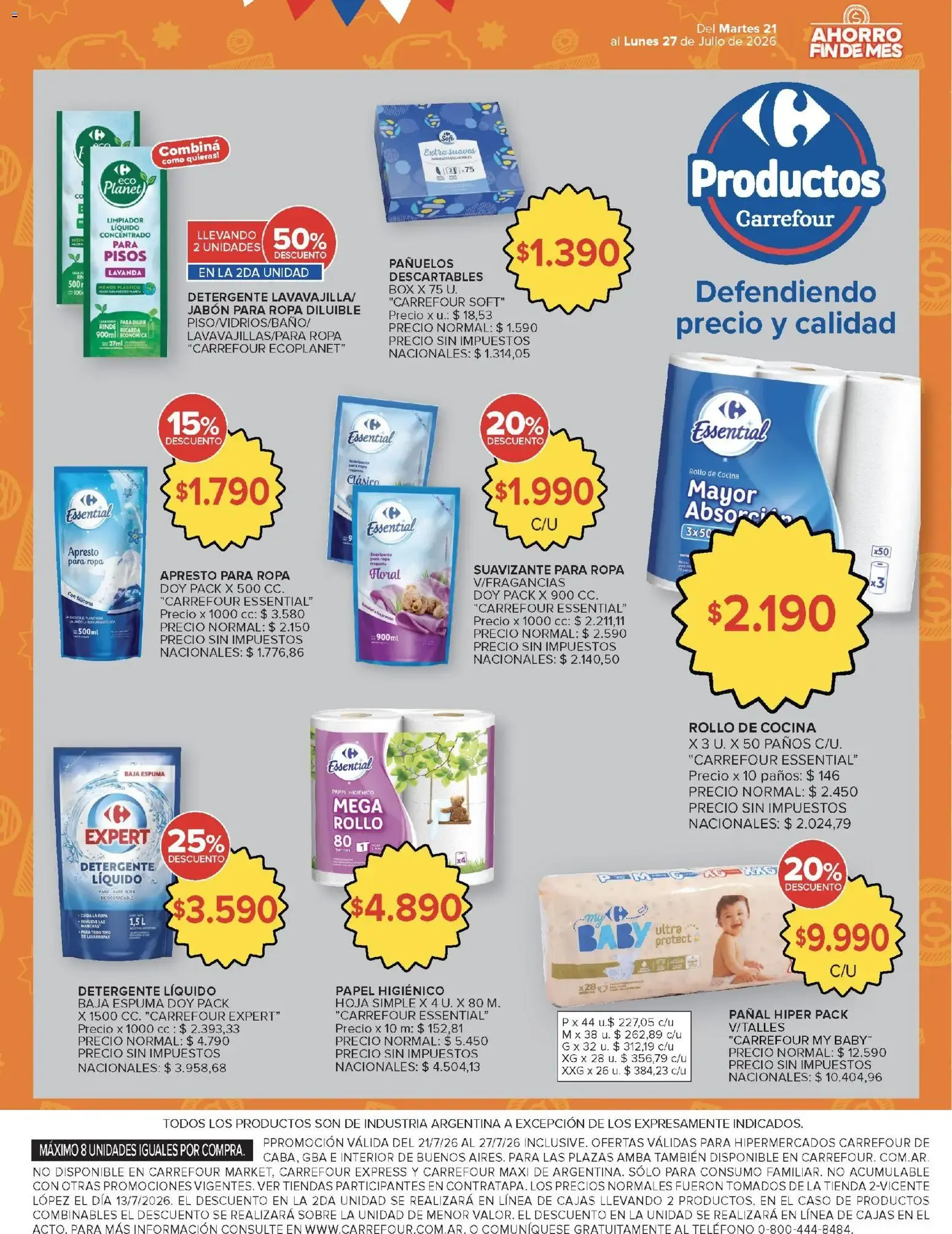 Ofertas de Carrefour - AHORRO FIN DE MES || del 21/07/2026 - 28/07/2026 || Promociones 21 de julio al 27 de julio 2026 - Página 17 del catálogo