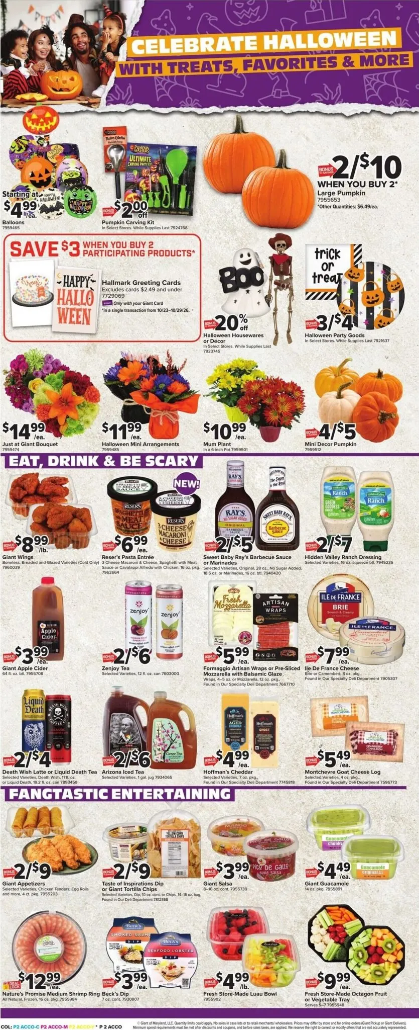 Weekly promotion Current Giant leaflet valid from Friday 10/23/2026 to Thursday 10/29/2026 spanning from October 23 to October 29 2026 - Page 5 for Catalogue 365