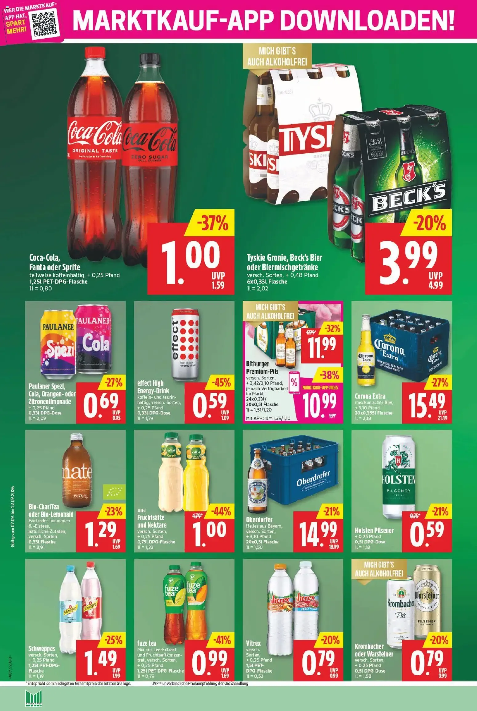 Marktkauf: Wir feiern, Sie sparen von 7. September bis 12. September 2026 - Prospekt seite 12