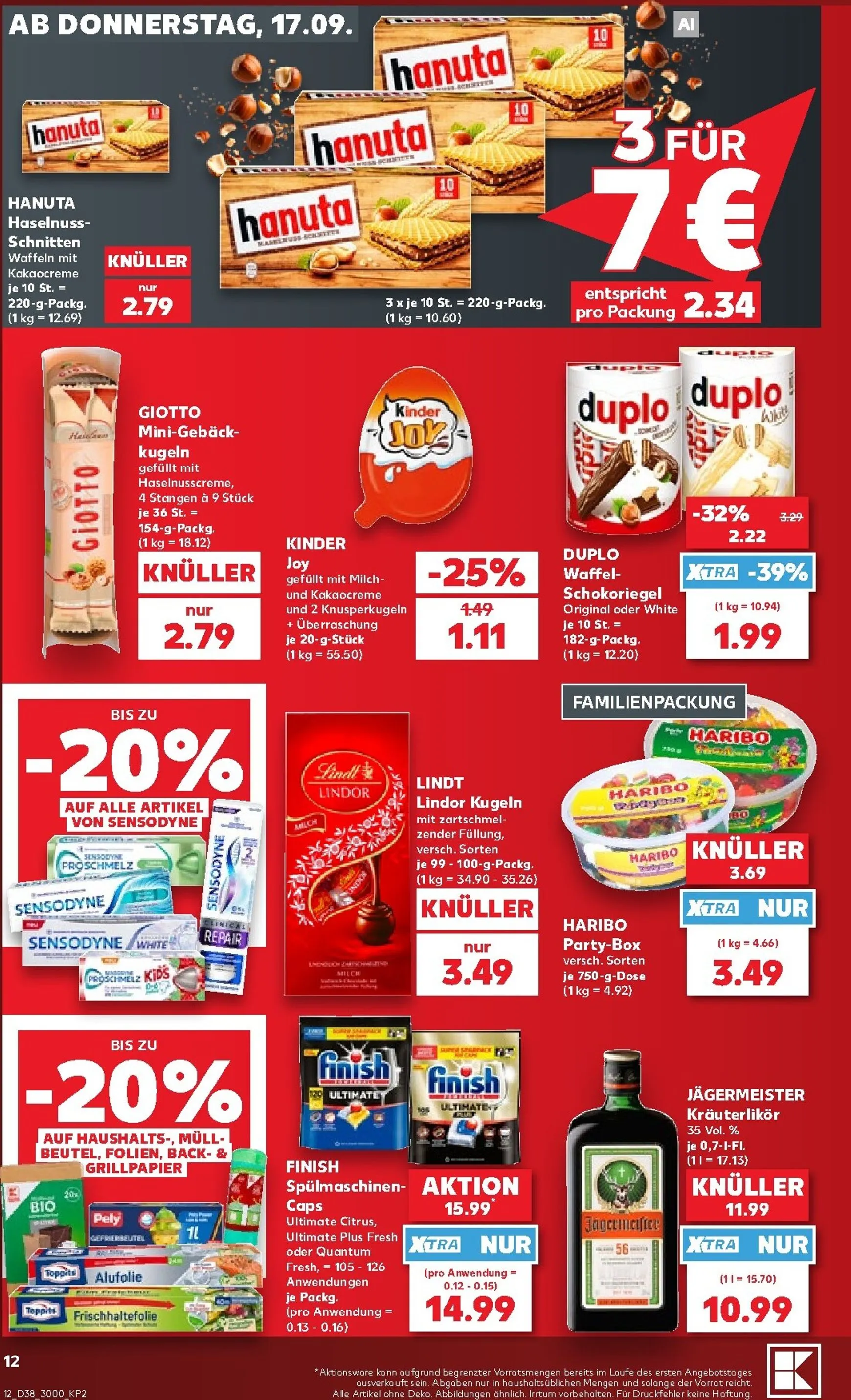 Neuer Kaufland Prospekt – von Donnerstag 17.09.2026 bis Mittwoch 23.09.2026 von 17. September bis 23. September 2026 - Prospekt seite 13