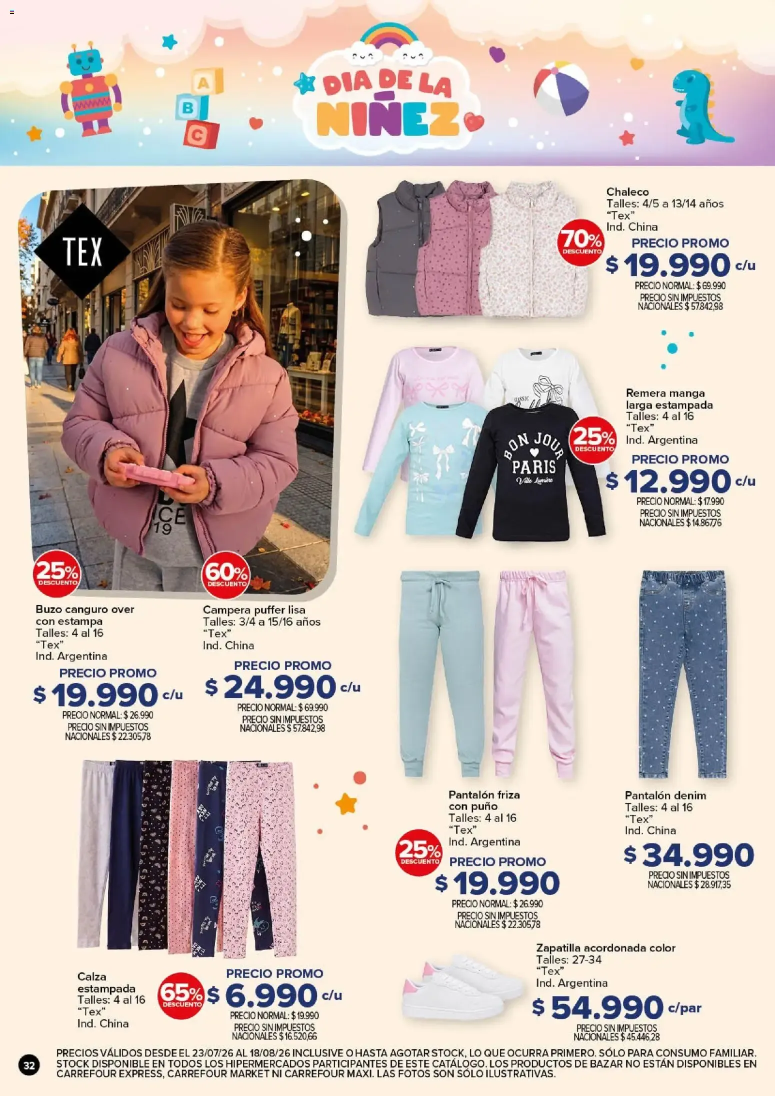Ofertas de Carrefour - Dia de la Niñez || del 23/07/2026 - 19/08/2026 || Promociones 23 de julio al 18 de agosto 2026 - Página 32 del catálogo