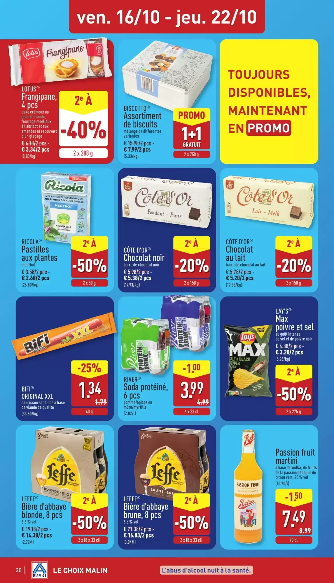 ALDI LE CHOIX MALIN van 12 oktober tot 17 oktober 2026 - folder pagina 30