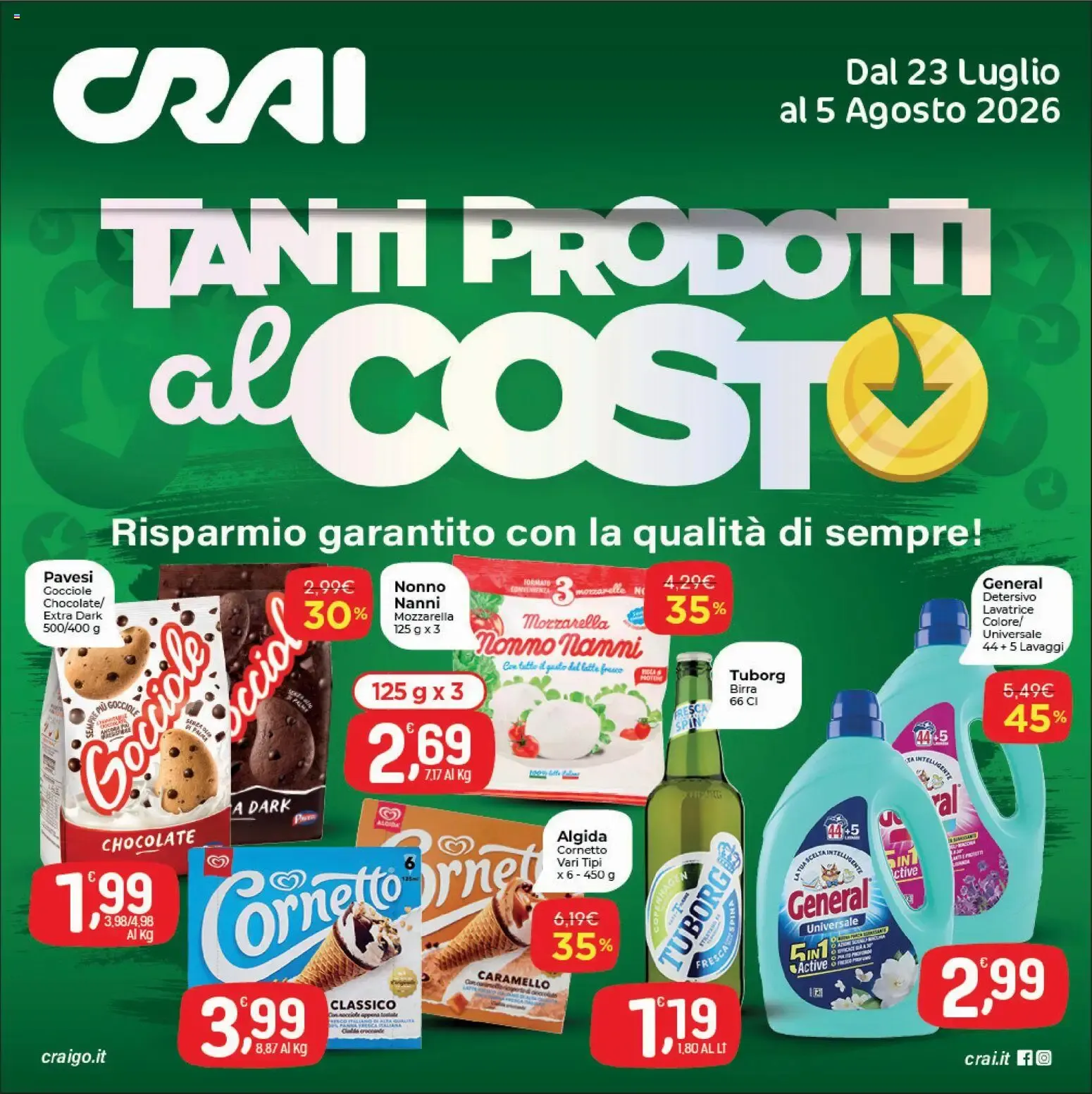 CRAI - TANTI PRODOTTI al COSTO