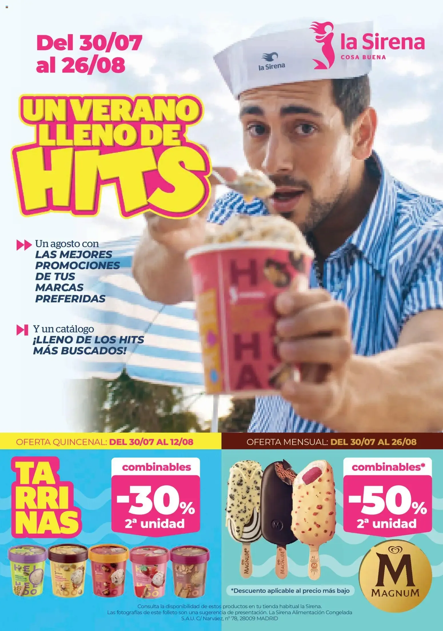 Catálogo de Un Verano Lleno de Hits 30 de julio al 26 de agosto 2026 - Página 1