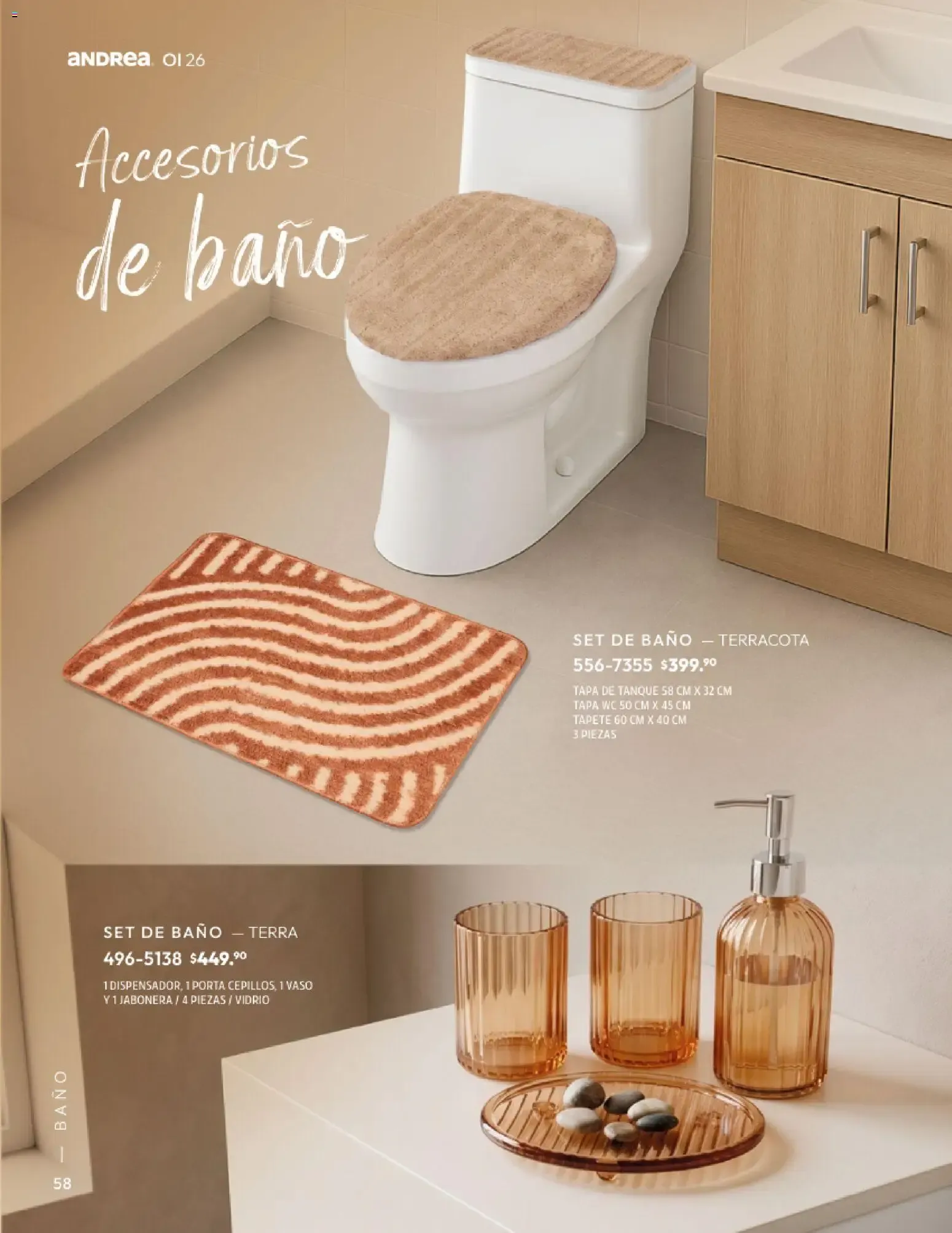 Catálogo de Andrea Home: Otoño - Invierno 2026 1 de septiembre al 31 de diciembre 2026 - Pagina 58