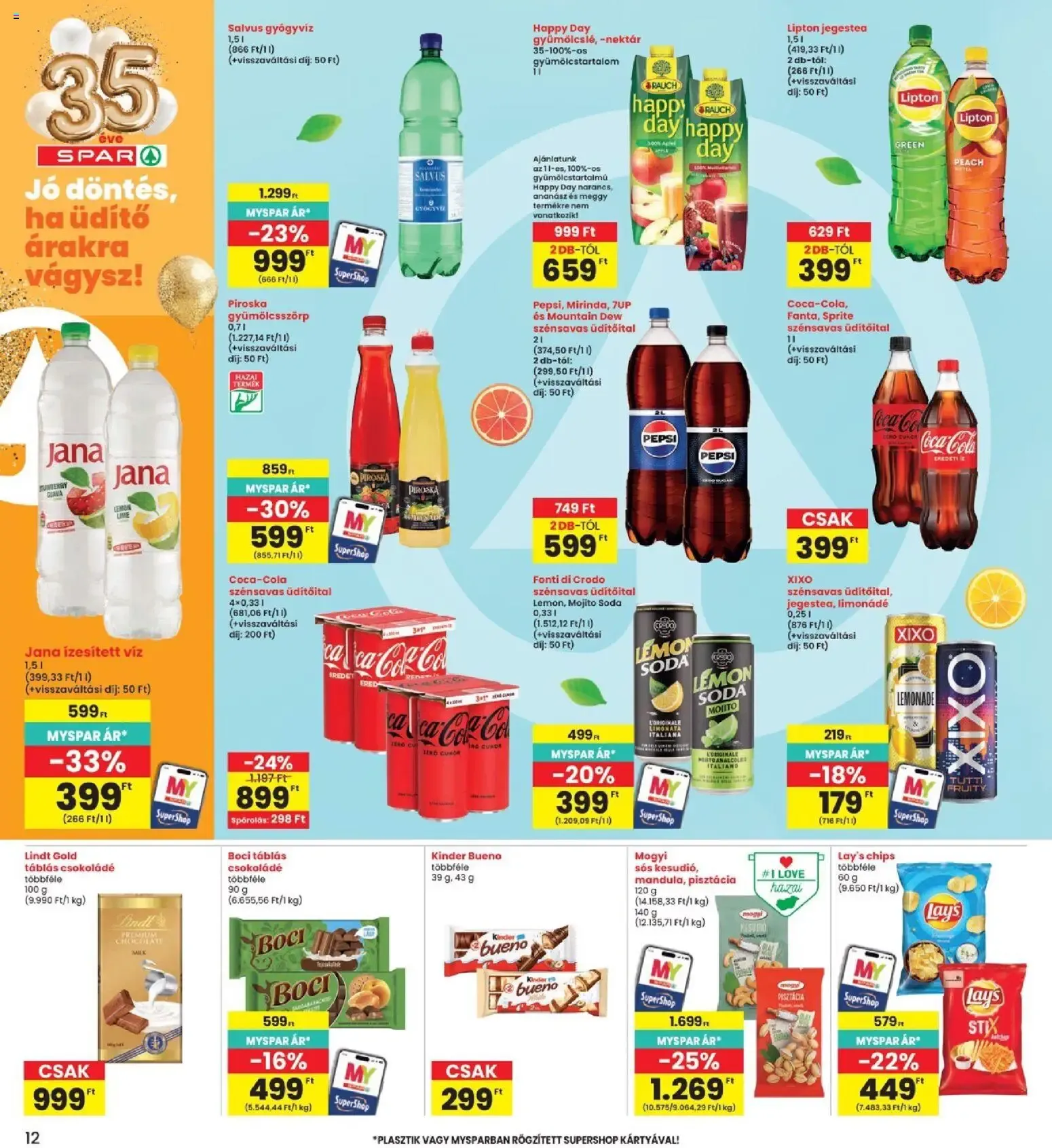 Katalógus Interspar akciós újság - 2026.09.24. -tól/töl > akció, lapozható szórólap 🛍️ szeptember 24.-tól szeptember 30.-ig 2026. - Oldal 12
