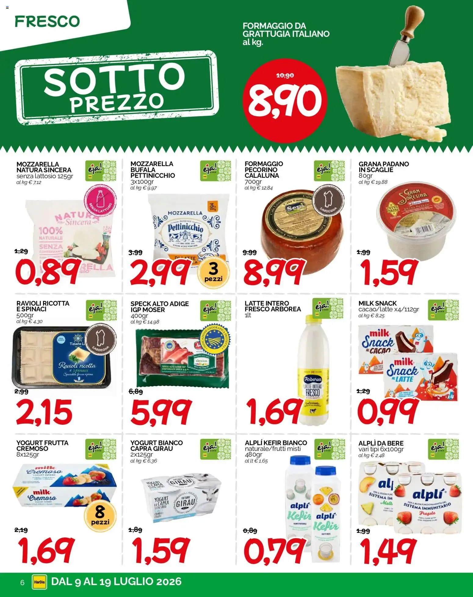 HarDis volantino dal 09/07/2026 - online Offerte da 9 luglio a 19 luglio di 2026 - Pagina del volantino 6