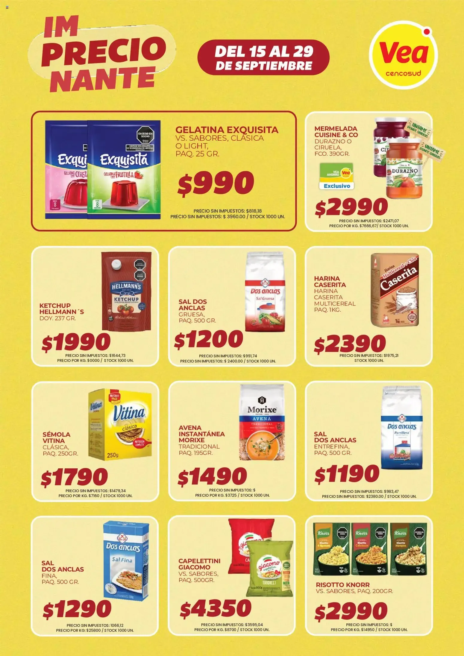 Ofertas de Vea - ImPRECIOnante del 15 al 29 de Septiembre 15 de septiembre al 29 de septiembre 2026 - Página 5 del catálogo