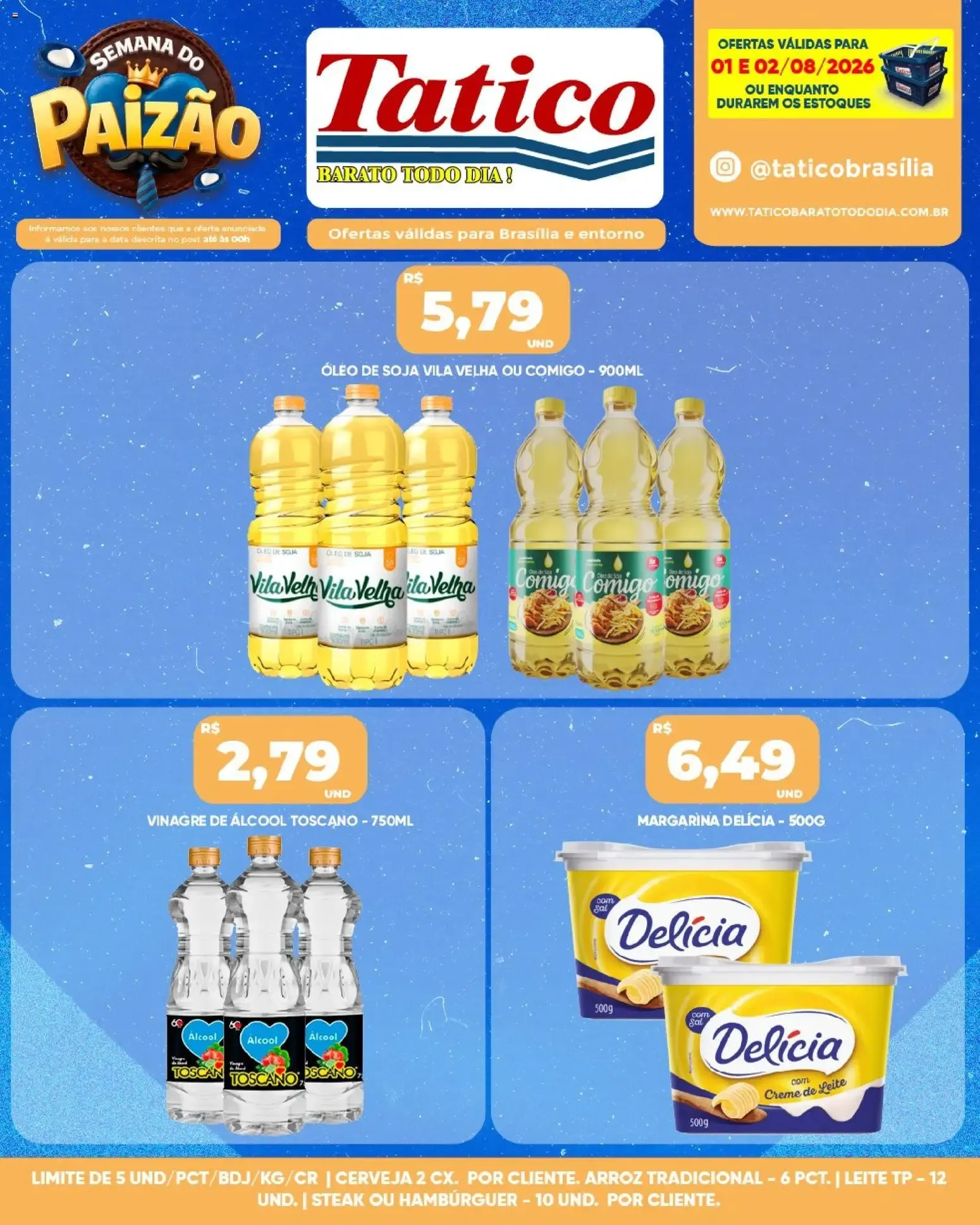Encarte de Tatico ofertas Fim de Semana de 01/08/2026 | Promoções Online 1 de agosto até 2 de agosto 2026 - Pagina 3