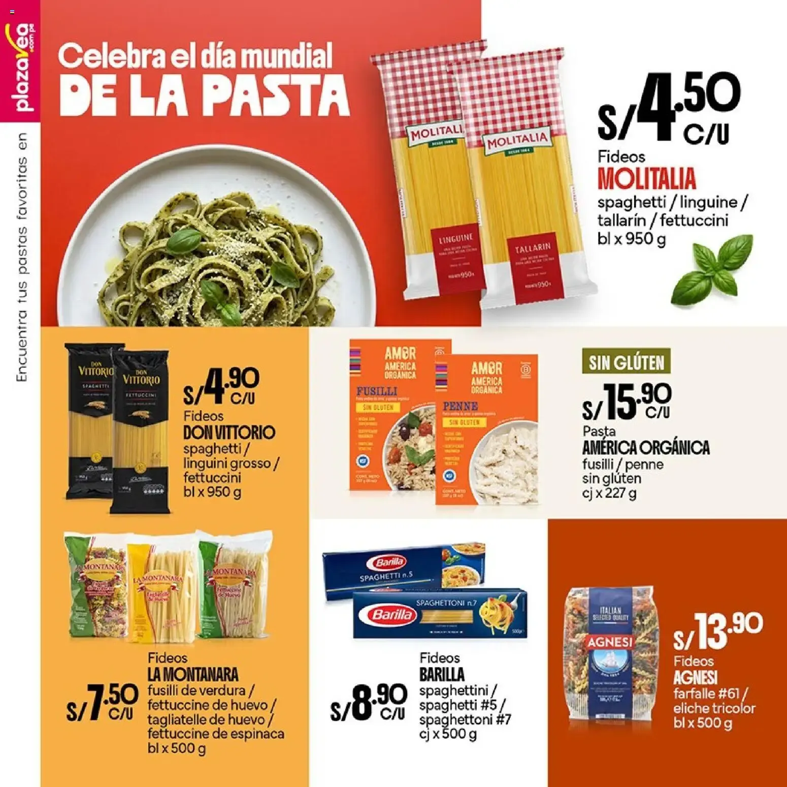 Catalogo de Catálogo Plaza Vea - Aviso dia pasta online del 19/10/2026 19 de octubre al 25 de octubre 2026 - Pag 1