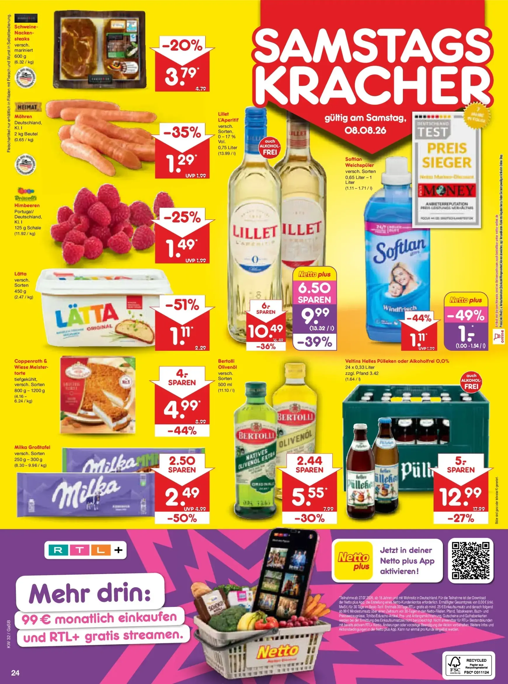 Netto Marken Discount Prospekt – von Montag 03.08.2026 bis Samstag 08.08.2026 von 3. August bis 8. August 2026 - Prospekt seite 42