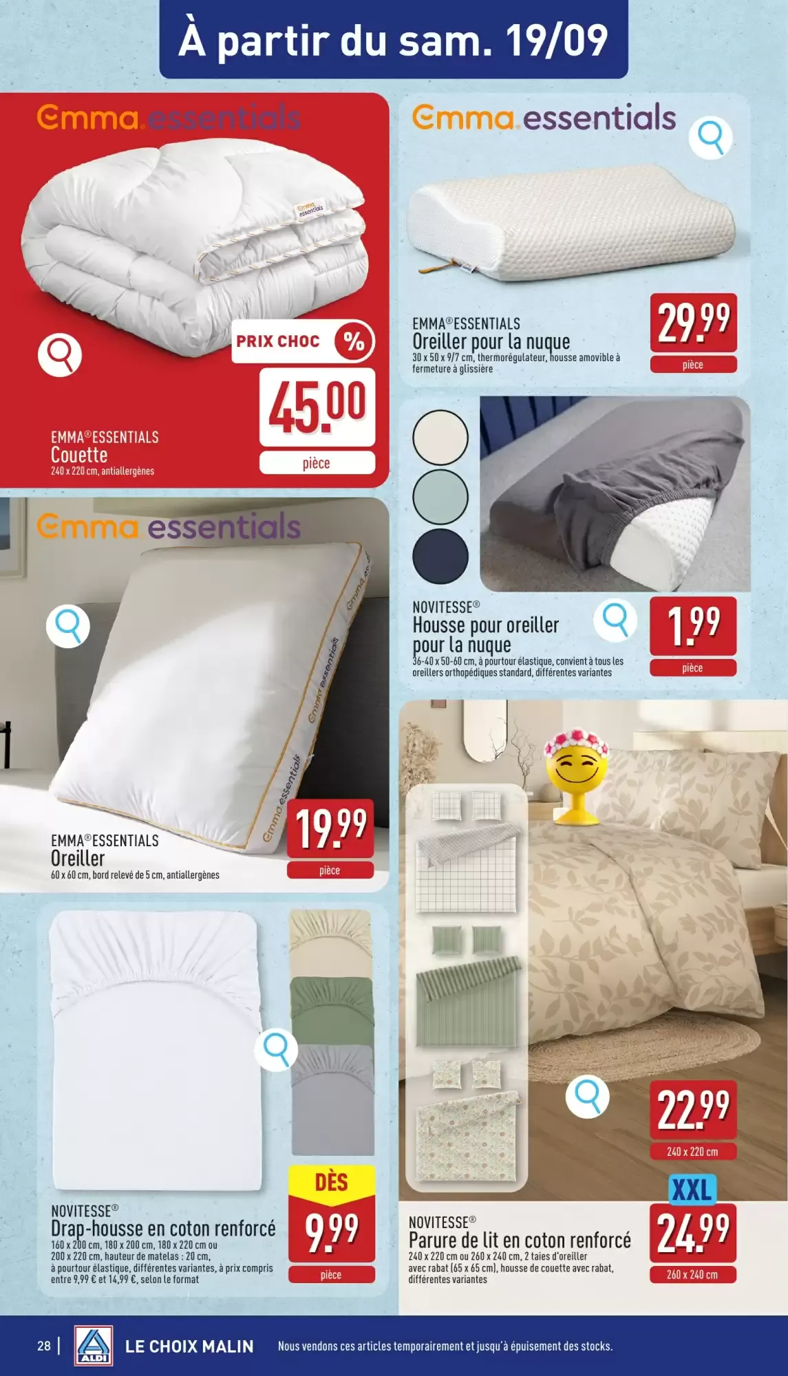 ALDI Dépliant du 14/09 au 19/09 van 14 september tot 19 september 2026 - folder pagina 28