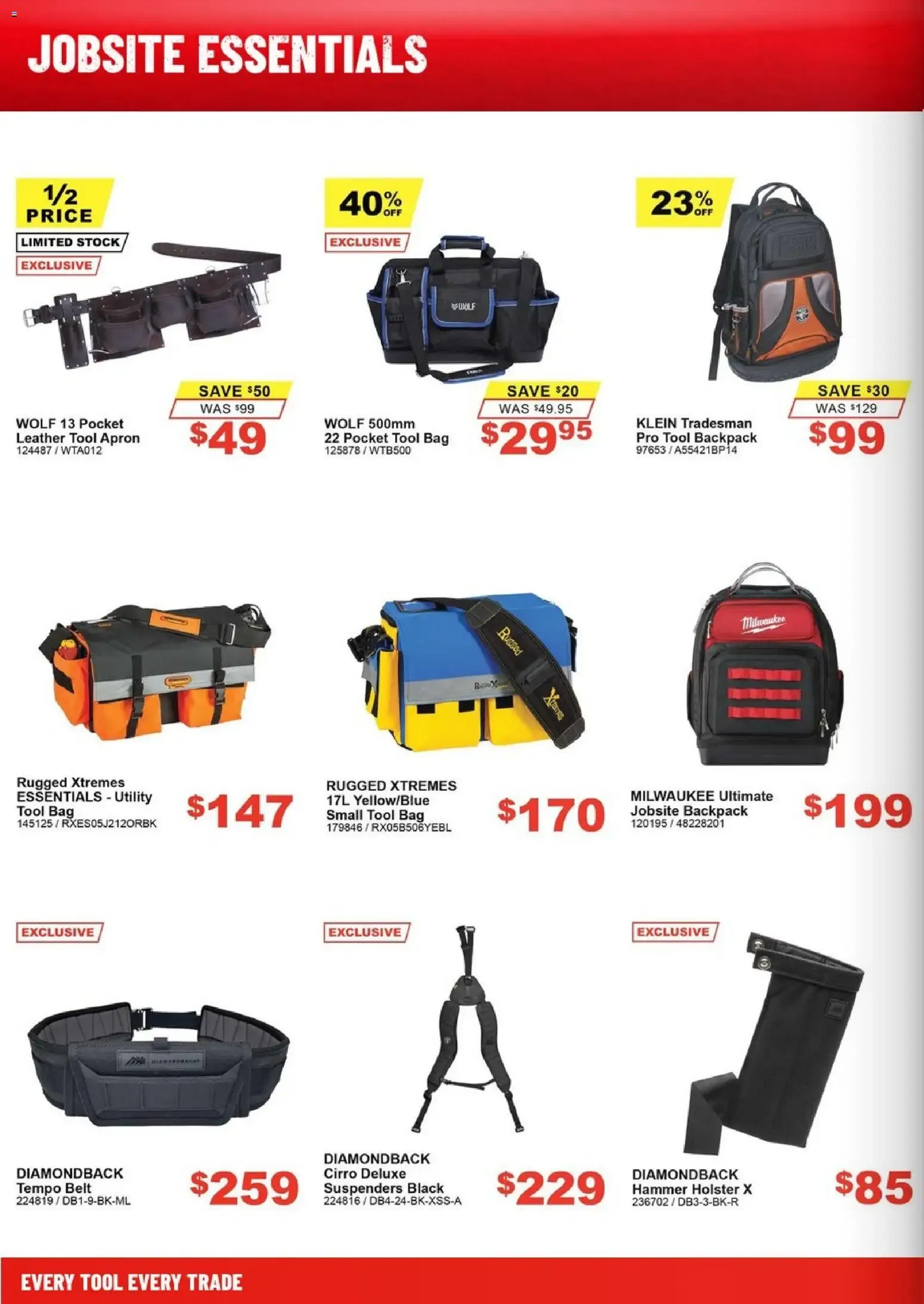 Total Tools Jobsite Essentials - Catalogue valid from 4 August to 6 September 2026 - page 18