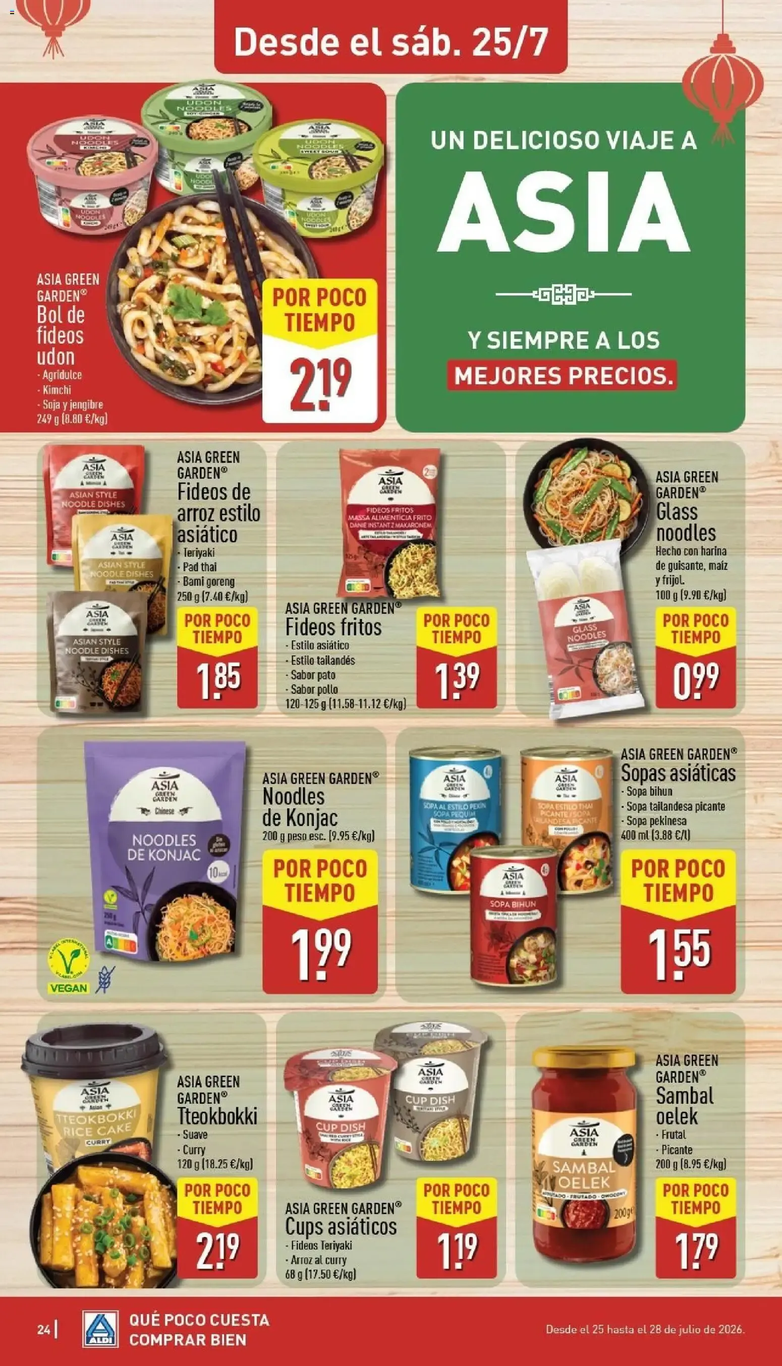 Catálogo de Aldi: Frescura a precios para tirarse a la piscina 20 de julio al 26 de julio 2026 - Página 24