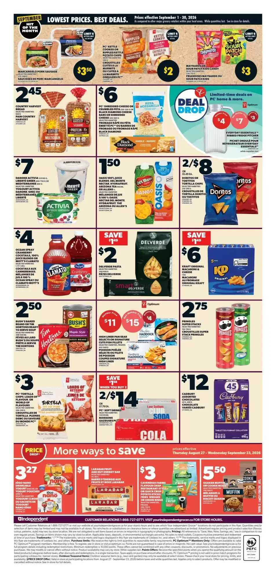 Independent Grocer - Labour Day long weekend flyer from September 3 to September 9 2026 - flyer page 2