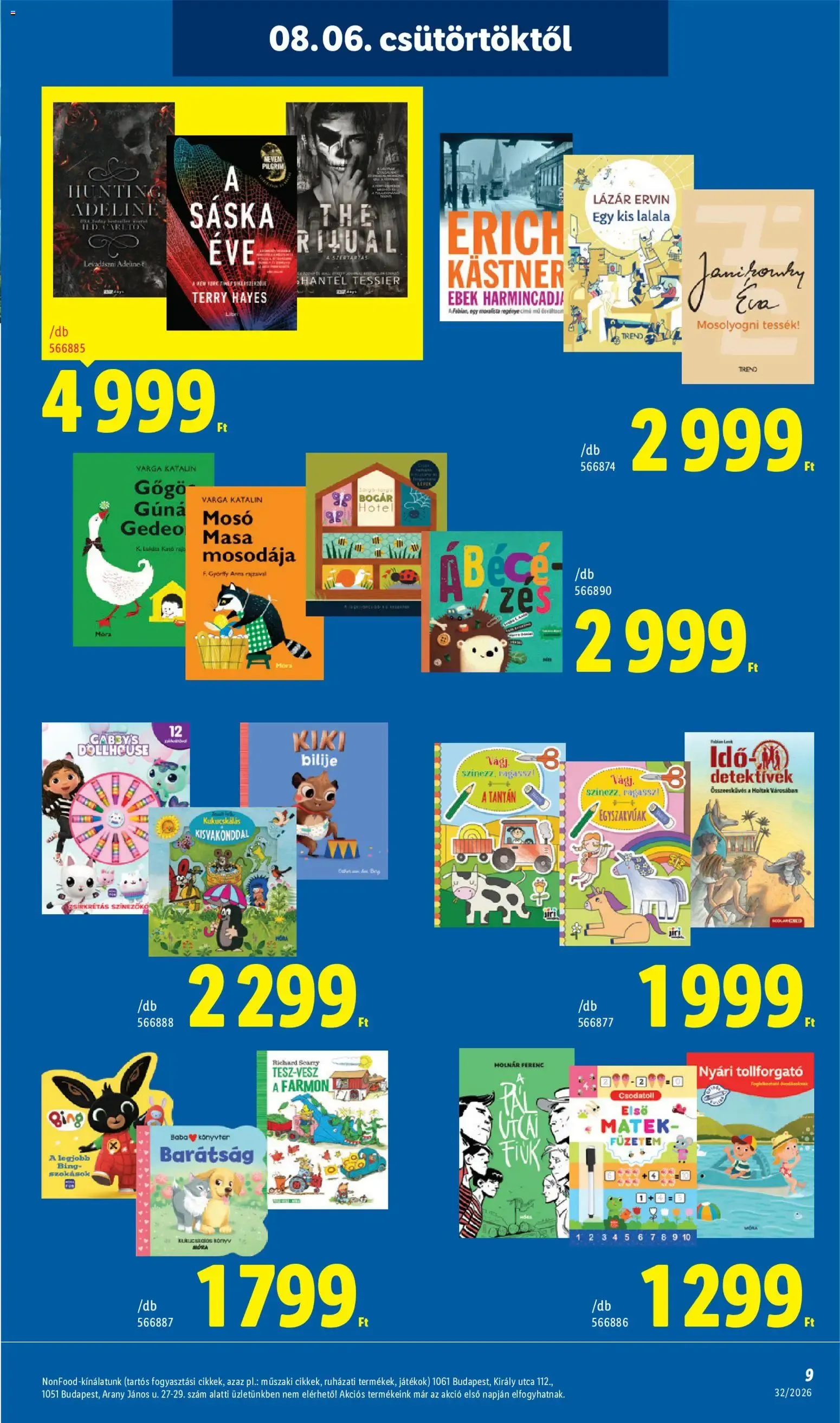 Katalógus Lidl Nonfood kínálatunk - 2026.08.06. -tól/töl > akció, lapozható szórólap 🛍️ augusztus 6.-tól augusztus 12.-ig 2026. - Oldal 9