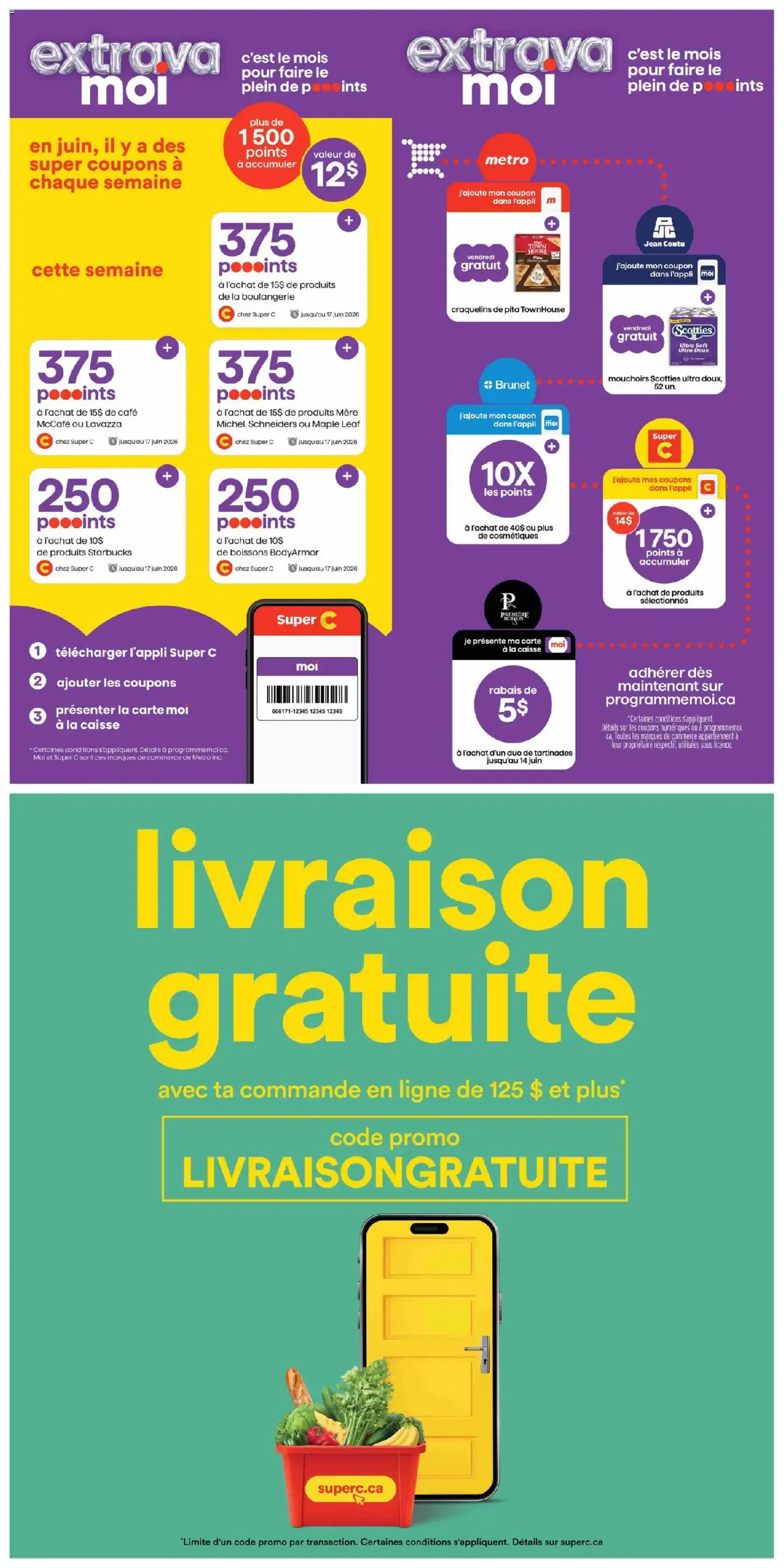 Super C weekly flyer / circulaire from Jun 11, 2026 > weekly specials & deals from June 11 to June 17 2026 - flyer page 11