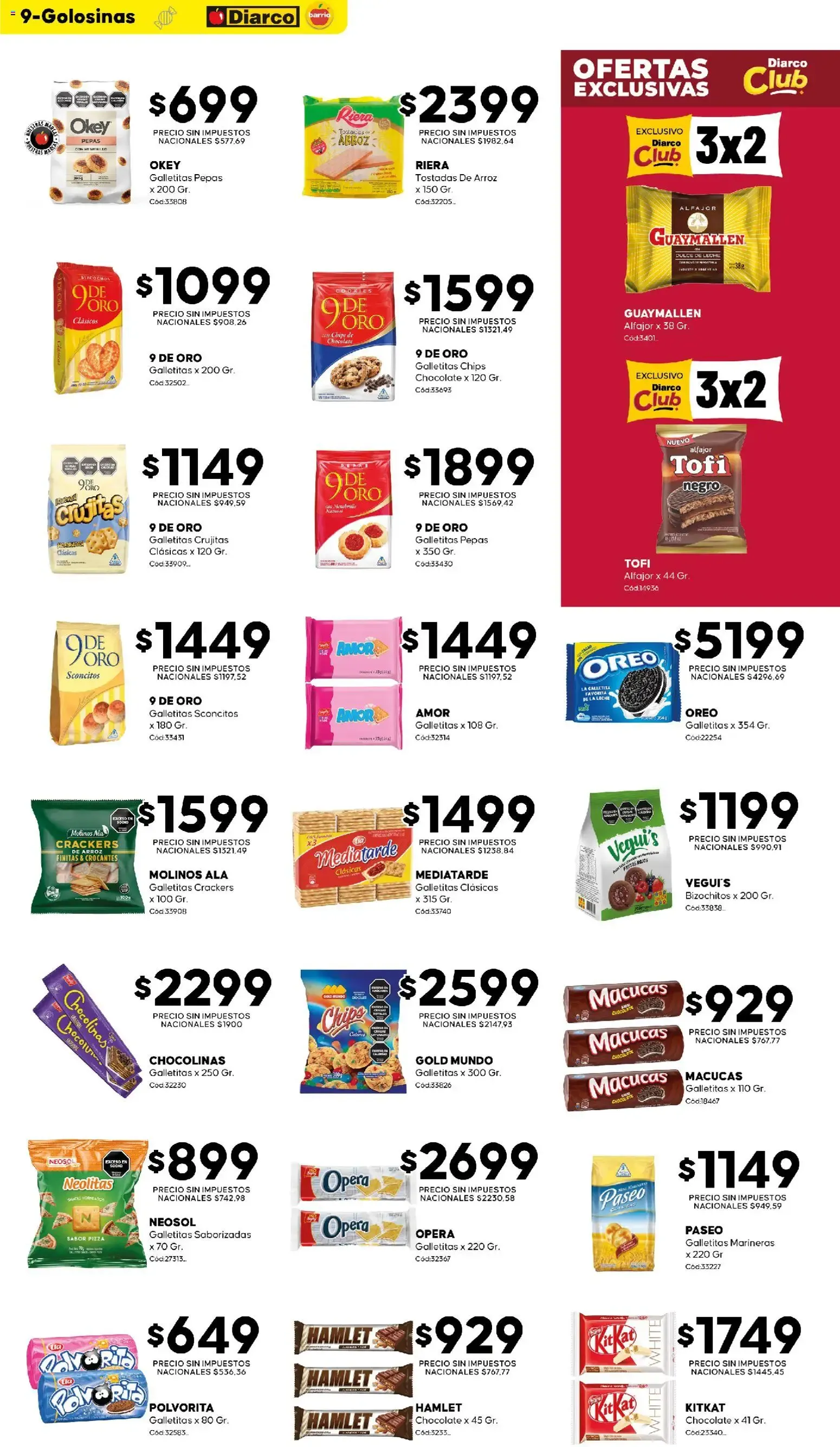 Ofertas de Diarco Ofertas del 21/09/2026 - 25/09/2026 21 de septiembre al 25 de septiembre 2026 - Página 9 del catálogo
