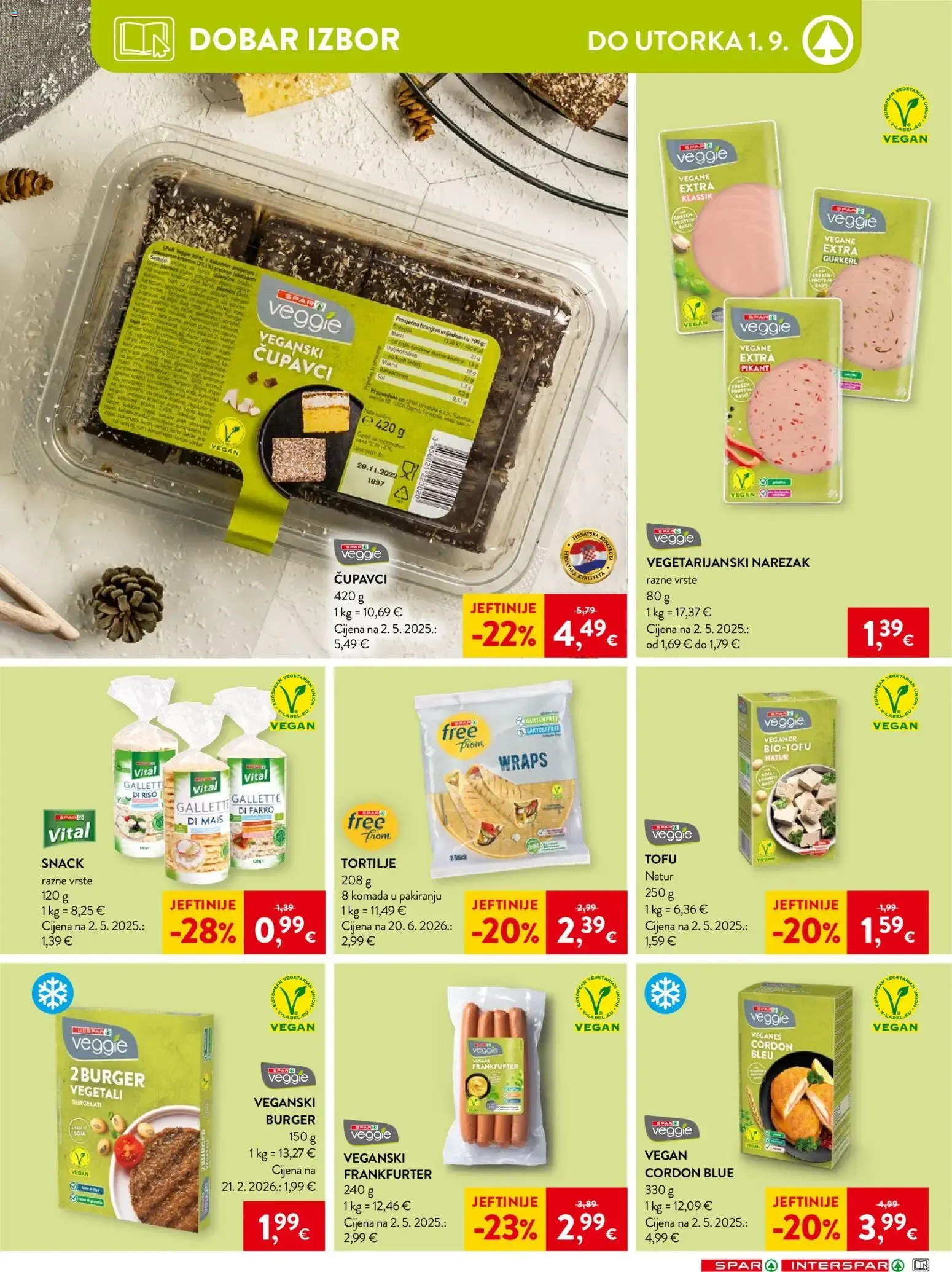 Katalog Interspar Katalog akcija od 26.08.2026 od 26. kolovoza do 1. rujna 2026. - Pregled Stranica 16