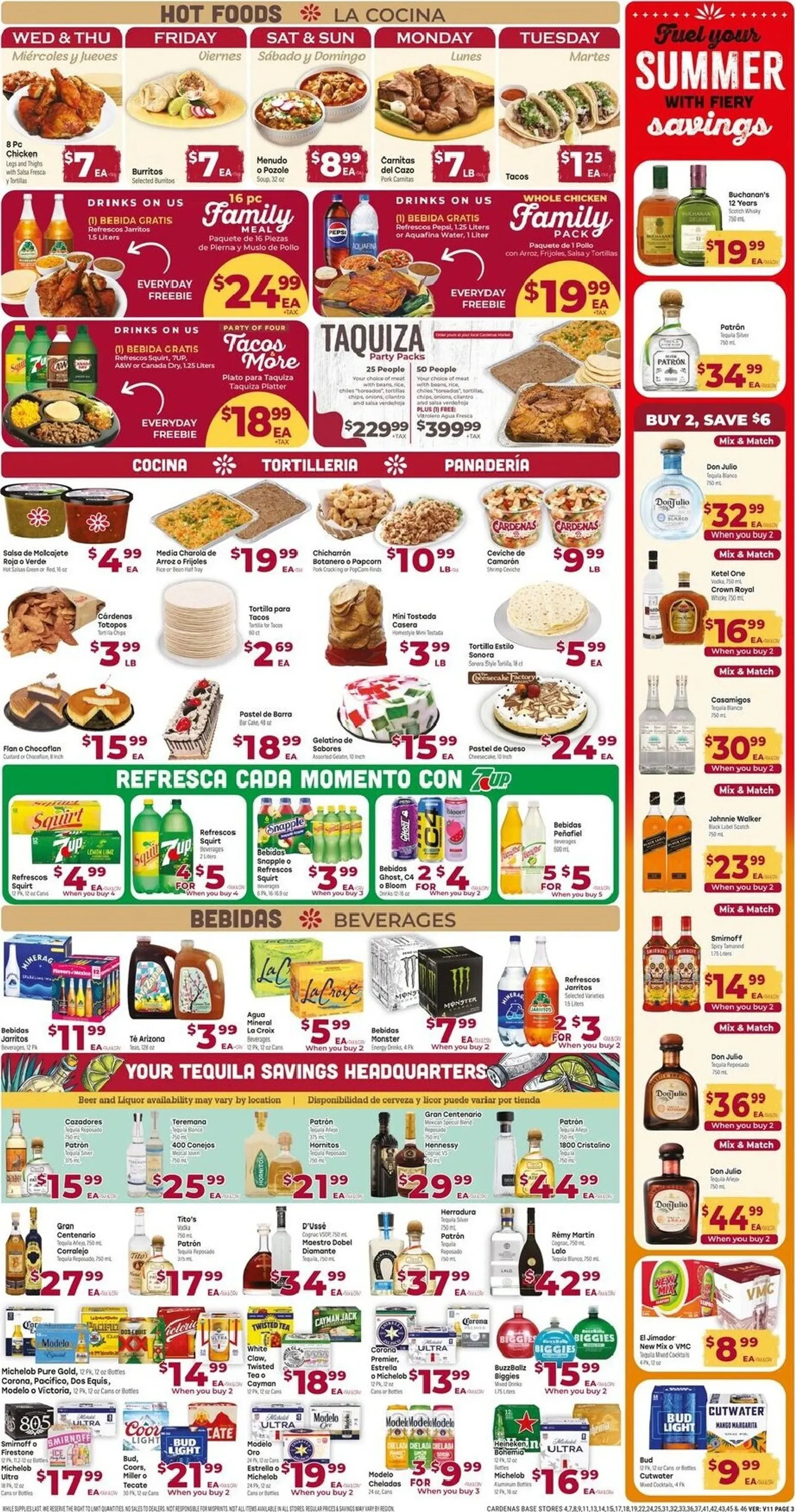 Weekly ad Current Cardenas Markets leaflet valid from Wednesday 07/01/2026 to Tuesday 07/07/2026 from July 1 to July 7 2026 - Page 3