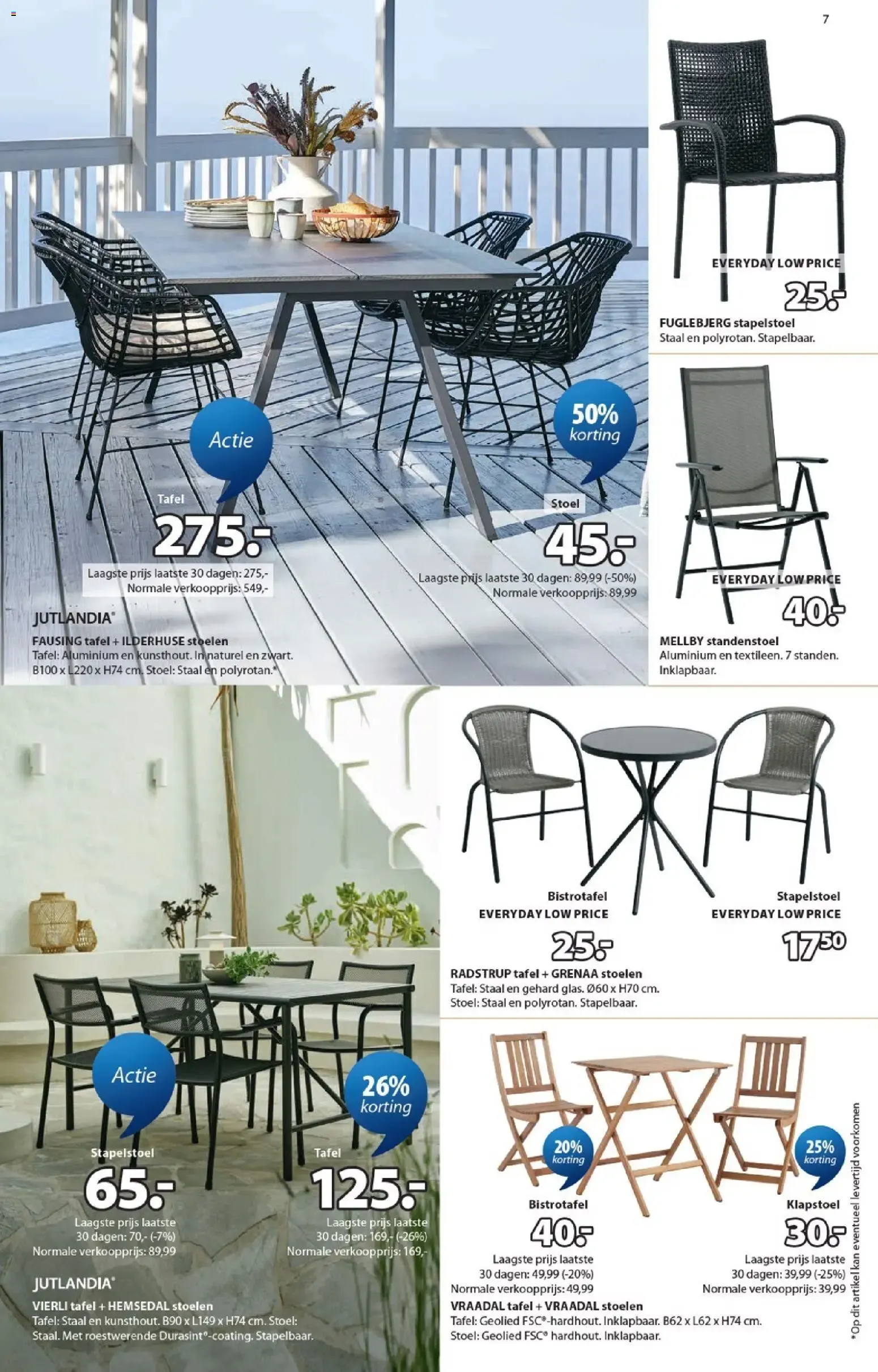 JYSK Scandinavian Sleeping & Living - SALE van 22 juni tot 5 juli 2026 - Folder pagina 7