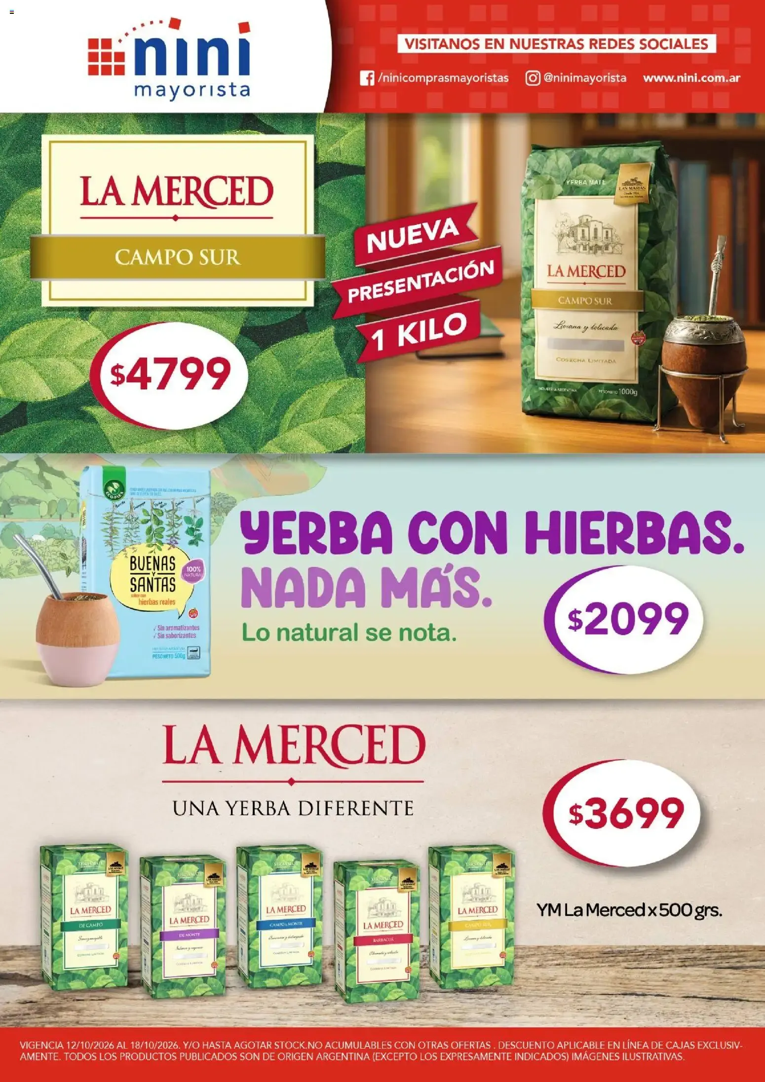 Ofertas de NINI Mayorista catálogo del 12/10/2026 - 18/10/2026 12 de octubre al 18 de octubre 2026 - Página 39 del catálogo