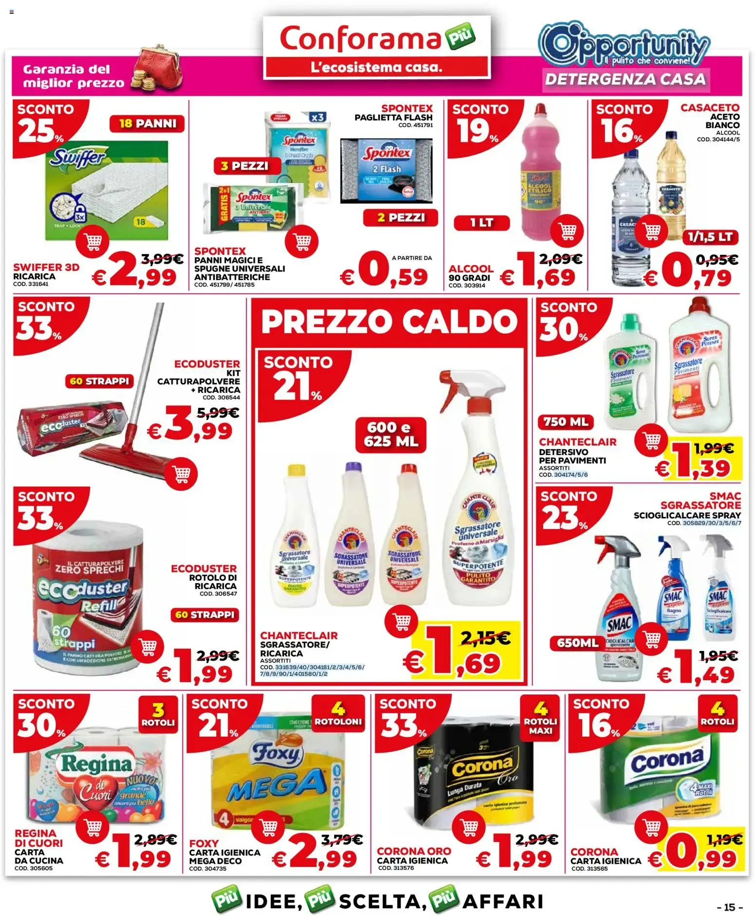 Conforama: Sconti Caldi Estate & Speciale Garden da 2 luglio a 10 agosto di 2026 - Pagina del volantino 15