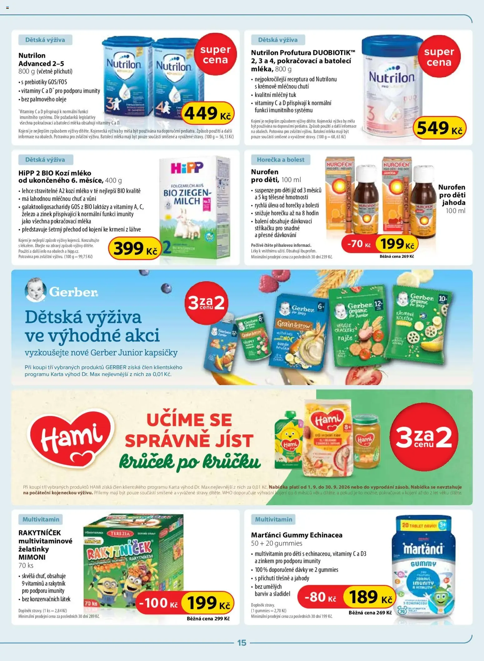 Dr. Max leták od 01.09.2026 - akční nabídka - 1. září 30. září 2026 - Page 15