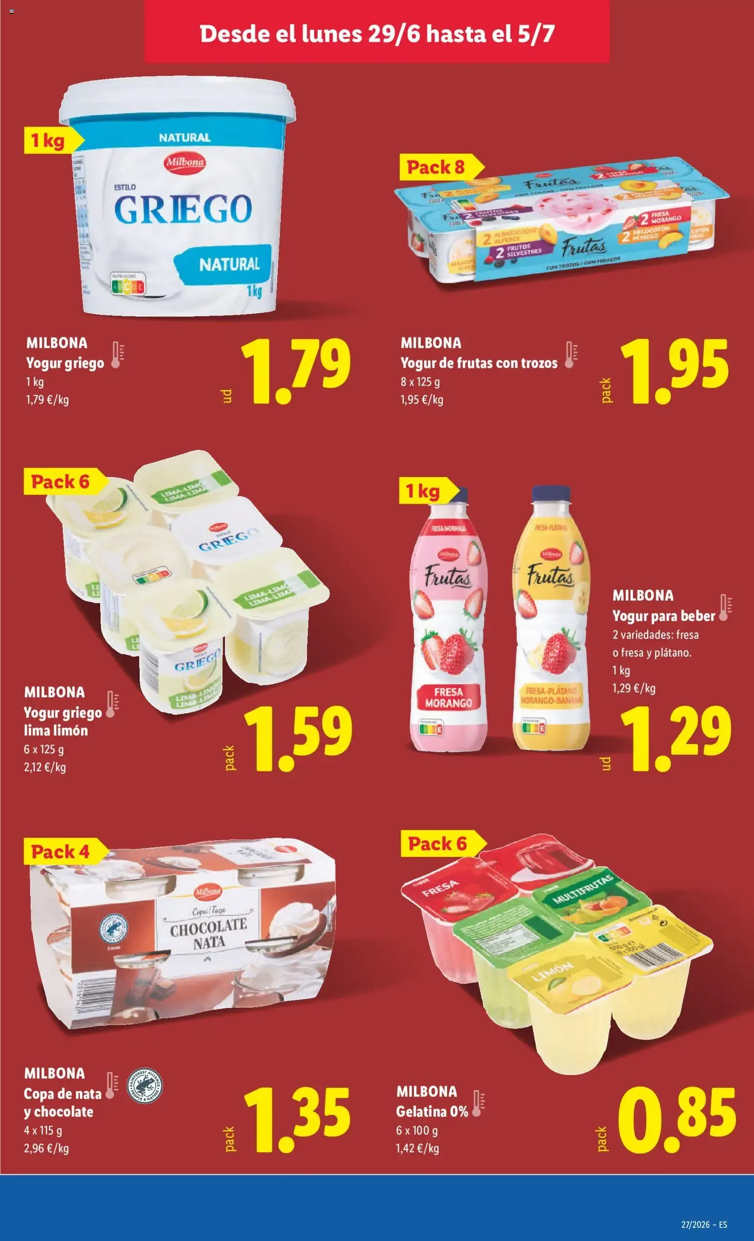 Catálogo de Con Lidl Plus acumula puntos y llévate premios extra 1 de julio al 5 de julio 2026 - Página 27