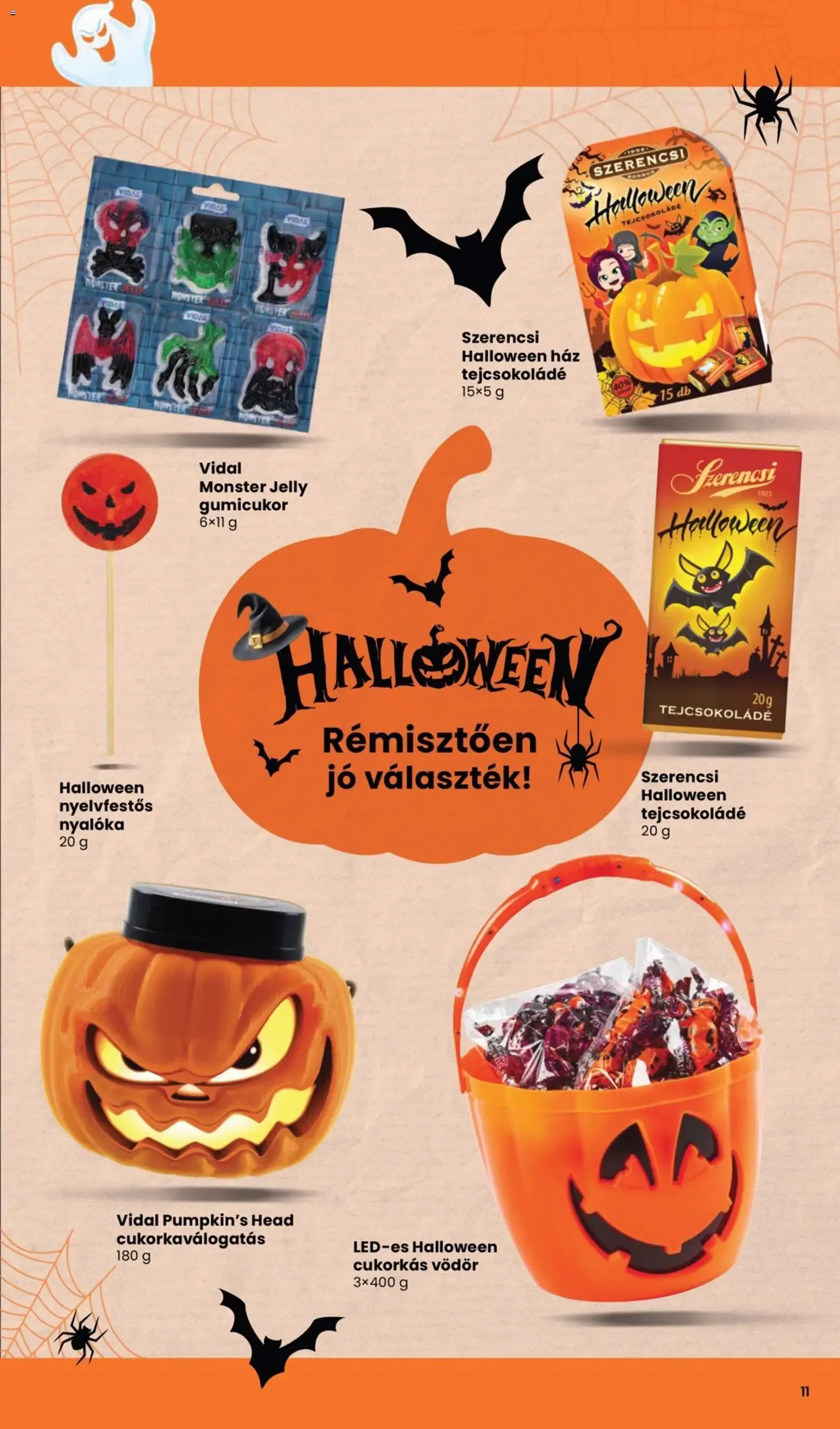 Katalógus Spar Halloween katalógus - 2026.10.01.-tól október 1.-tól október 31.-ig 2026. - Oldal 11