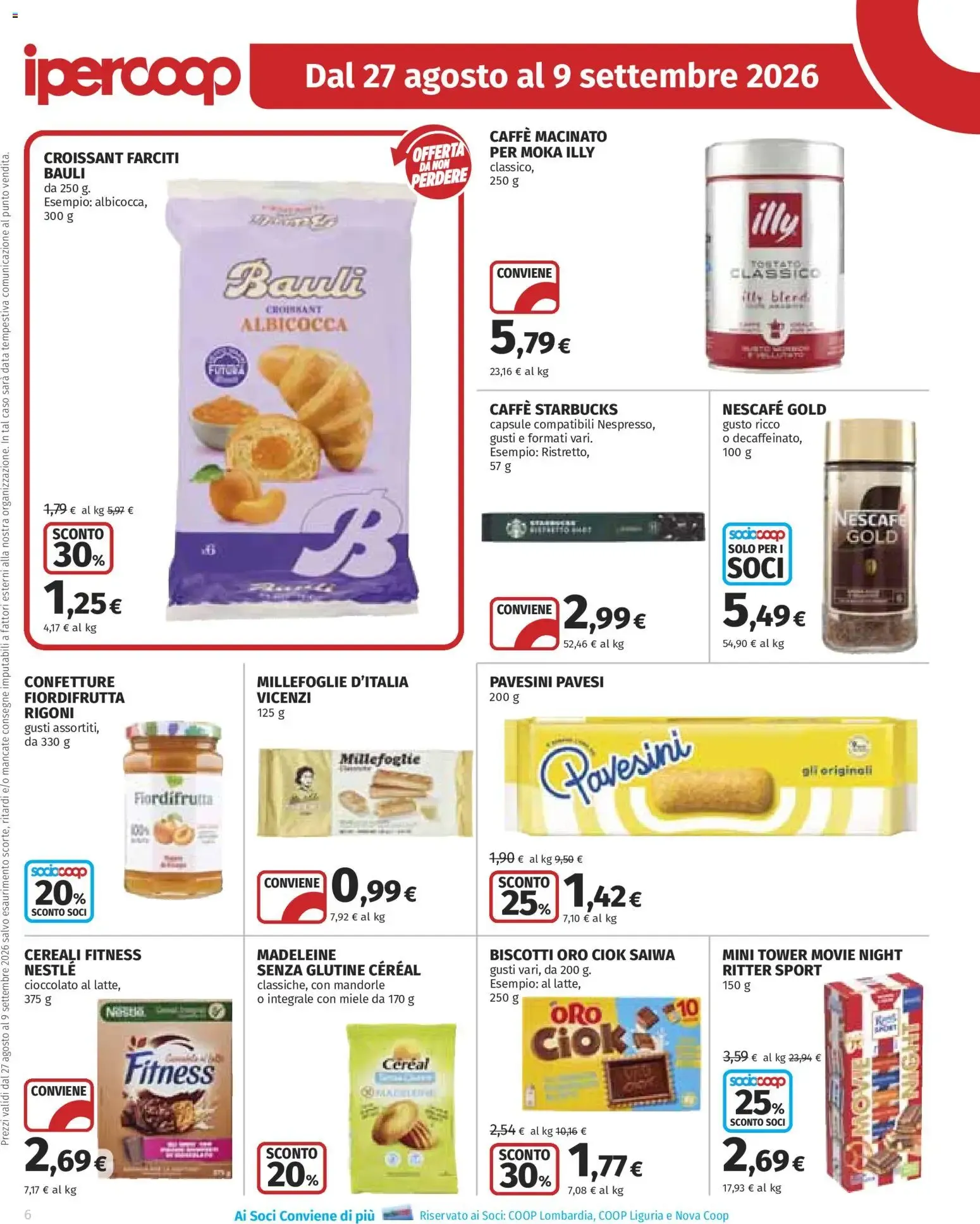 Volantino COOP Anteprima dal 27/08/2026 > NUOVO Promozioni da 27 agosto a 9 settembre di 2026 - Pagina del volantino 6