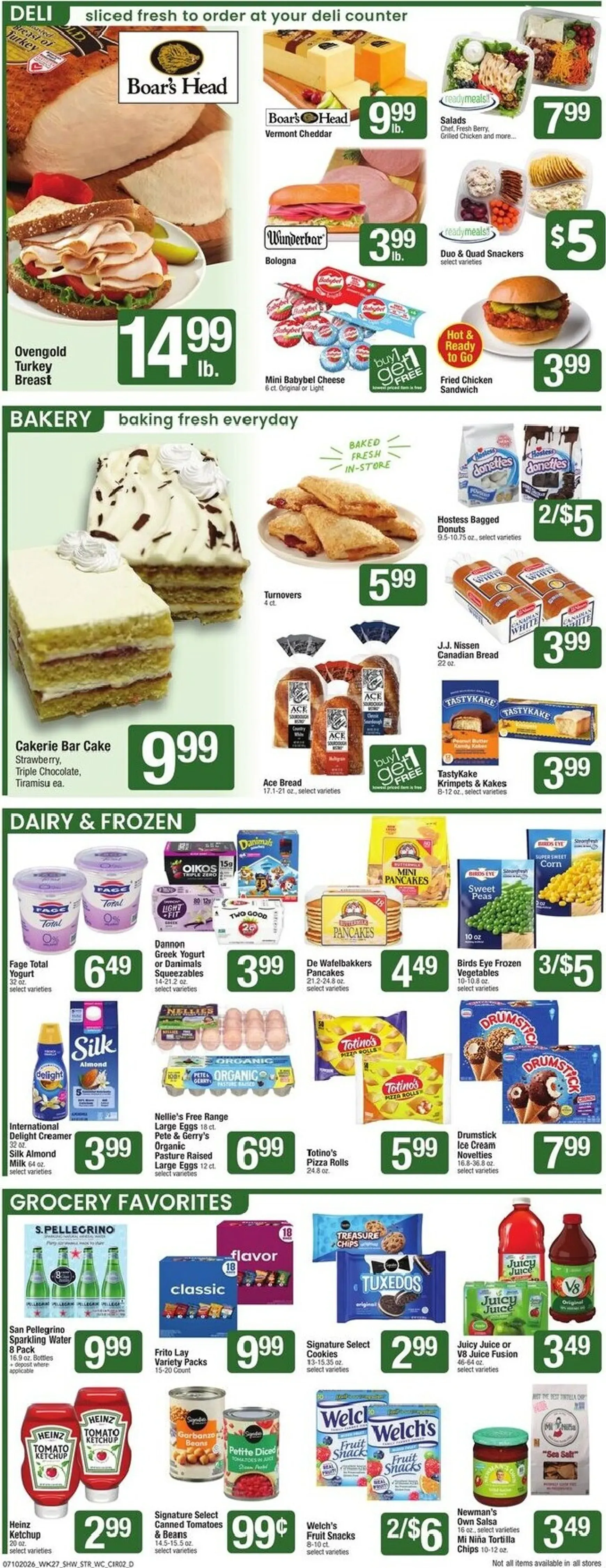Weekly ad Current Star Market leaflet valid from Friday 07/10/2026 to Thursday 07/16/2026 from July 10 to July 16 2026 - Page 2