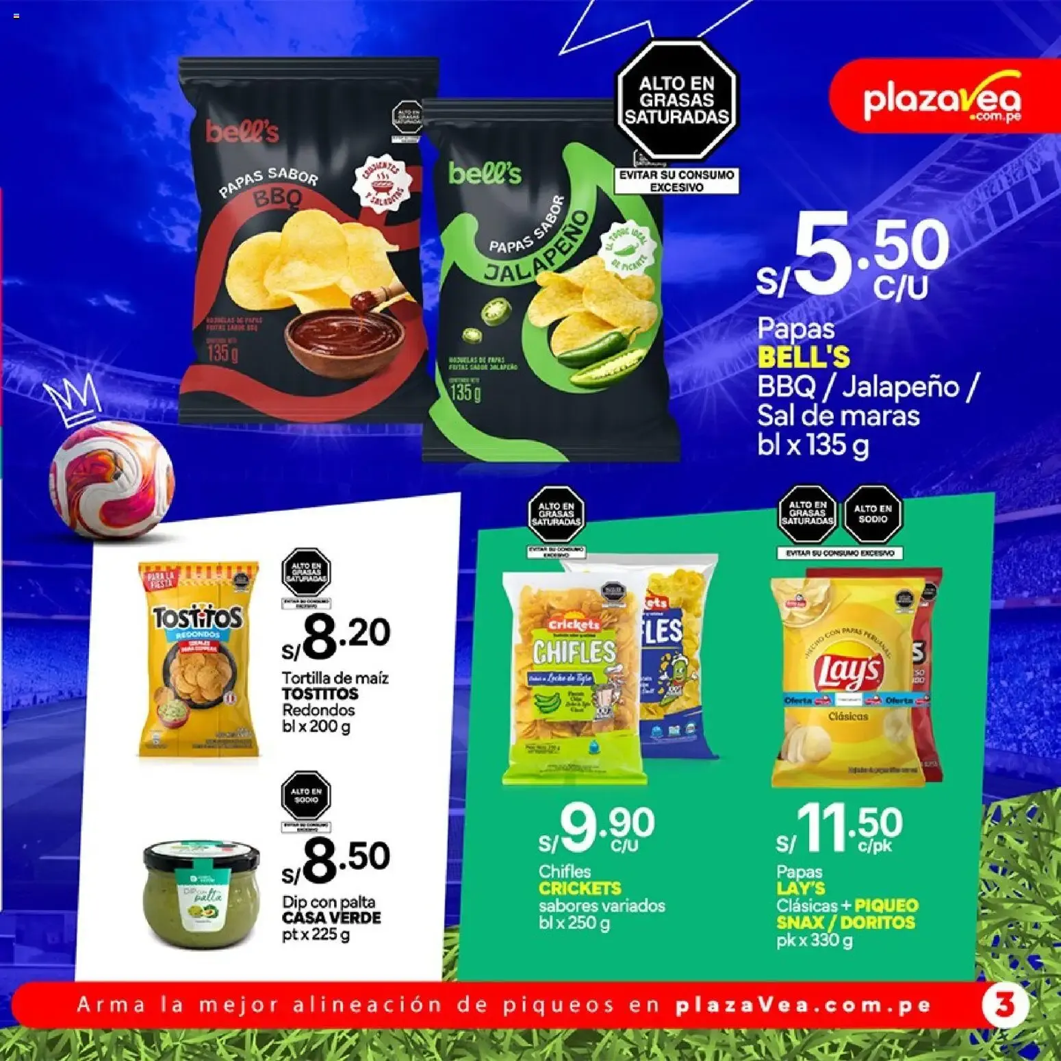 Catalogo de Catálogo Plaza Vea - Díptico Final Fiesta del Fútbol online del 13/07/2026 13 de julio al 19 de julio 2026 - Pag 3