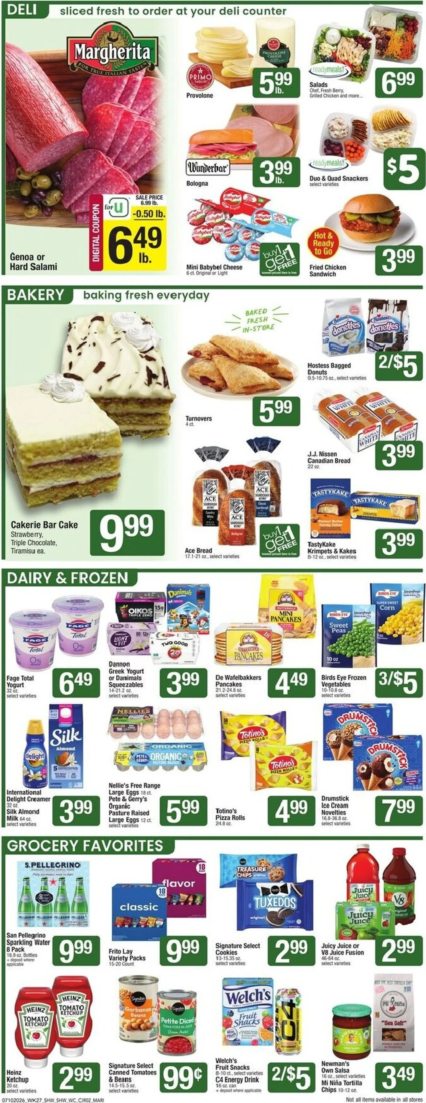 Weekly ad Current Shaw's leaflet valid from Friday 07/10/2026 to Thursday 07/16/2026 from July 10 to July 16 2026 - Page 2