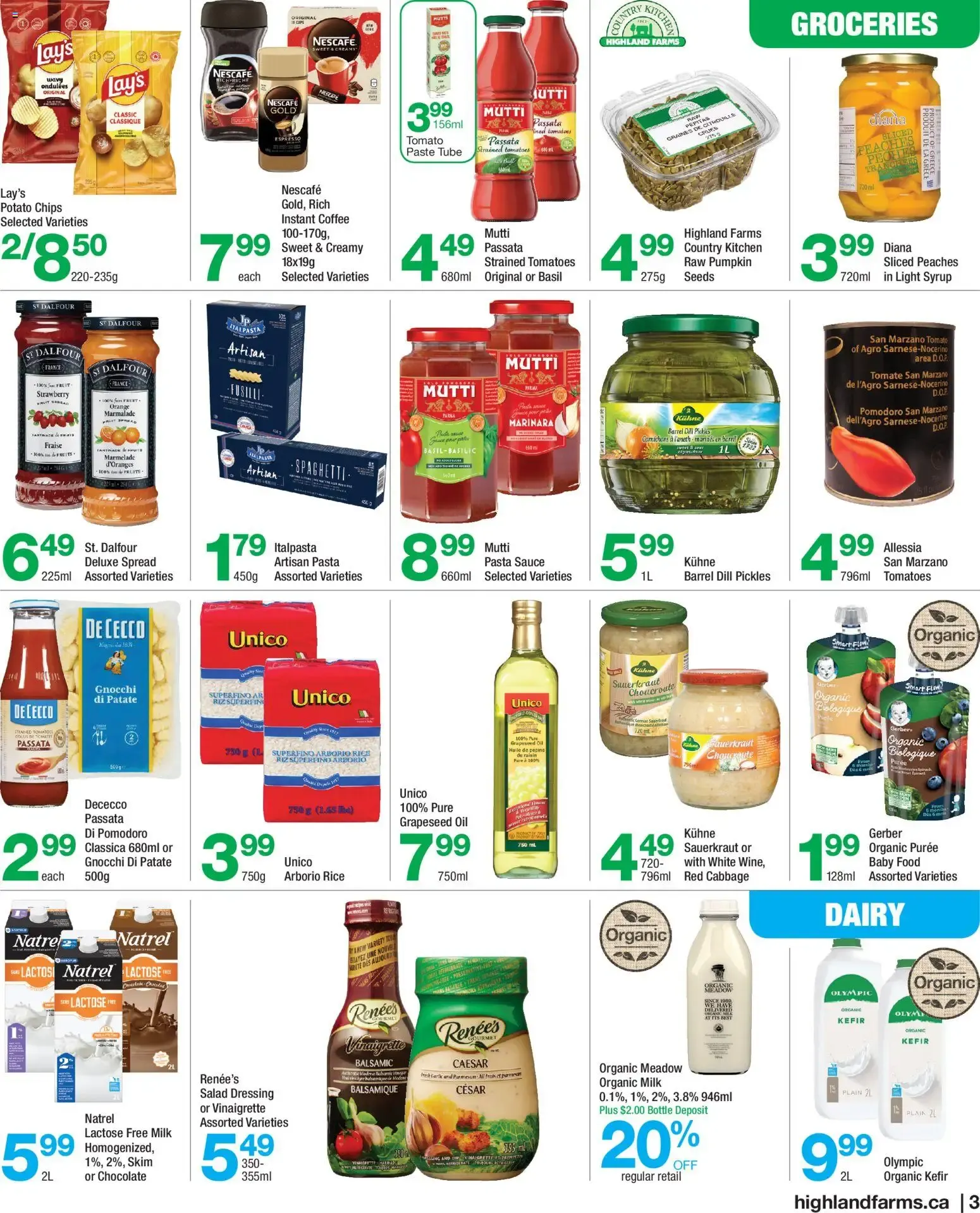 Highland Farms weekly flyer / circulaire from Sep 17, 2026 > weekly specials & deals from September 17 to September 23 2026 - flyer page 3