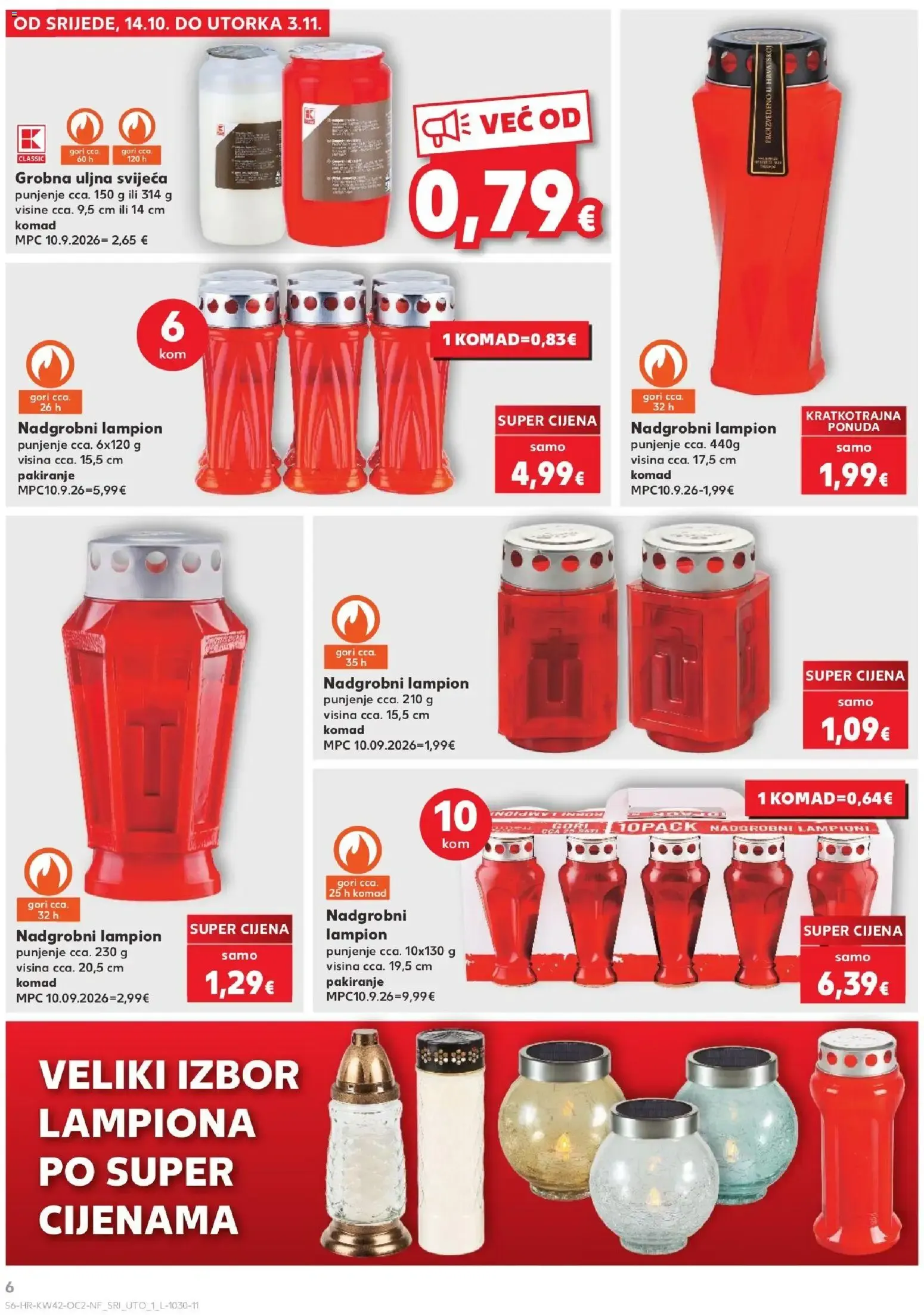 Katalog Kaufland Katalog novi od 14.10.2026 na listanje > letak digitalni od 14. listopada do 20. listopada 2026. - Pregled Stranica 6