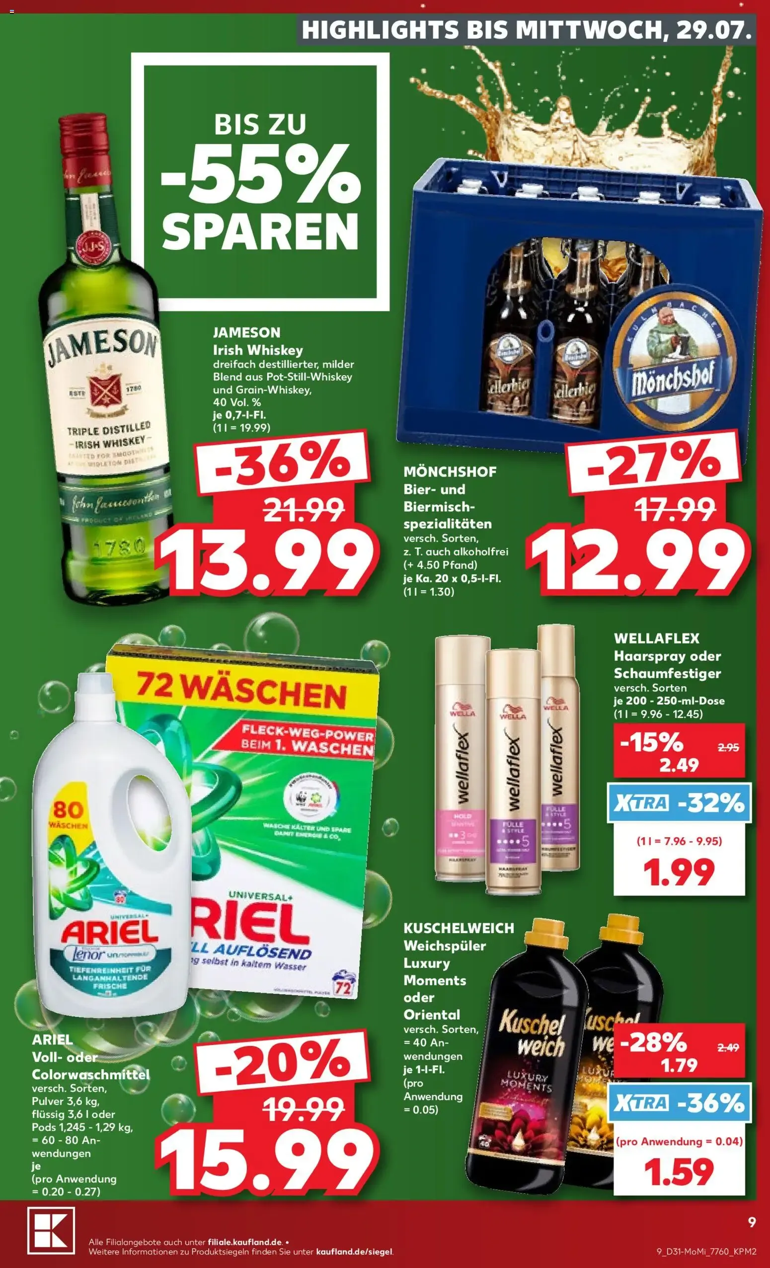 Kaufland - Richtig Sparen zum Wochenstart van 27 juli tot 29 juli 2026 - Folder pagina 9