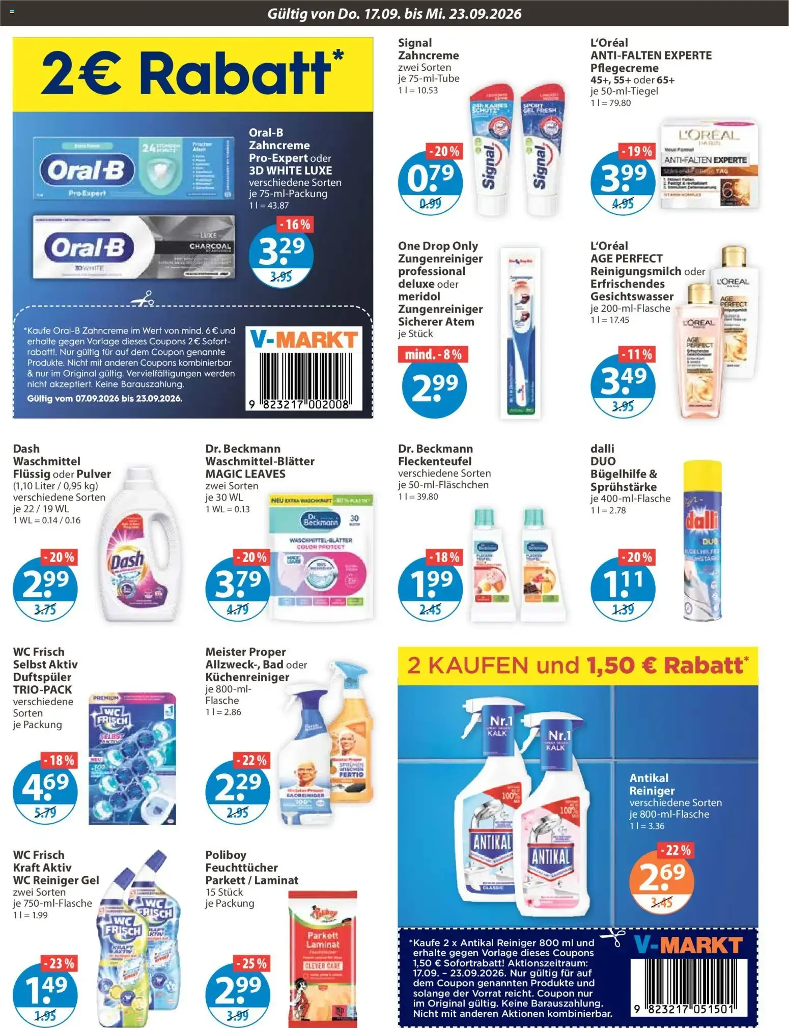 V-Markt Angebote vom 17.09.2026 – Angebote online von 17. September bis 23. September 2026 - Prospekt seite 12