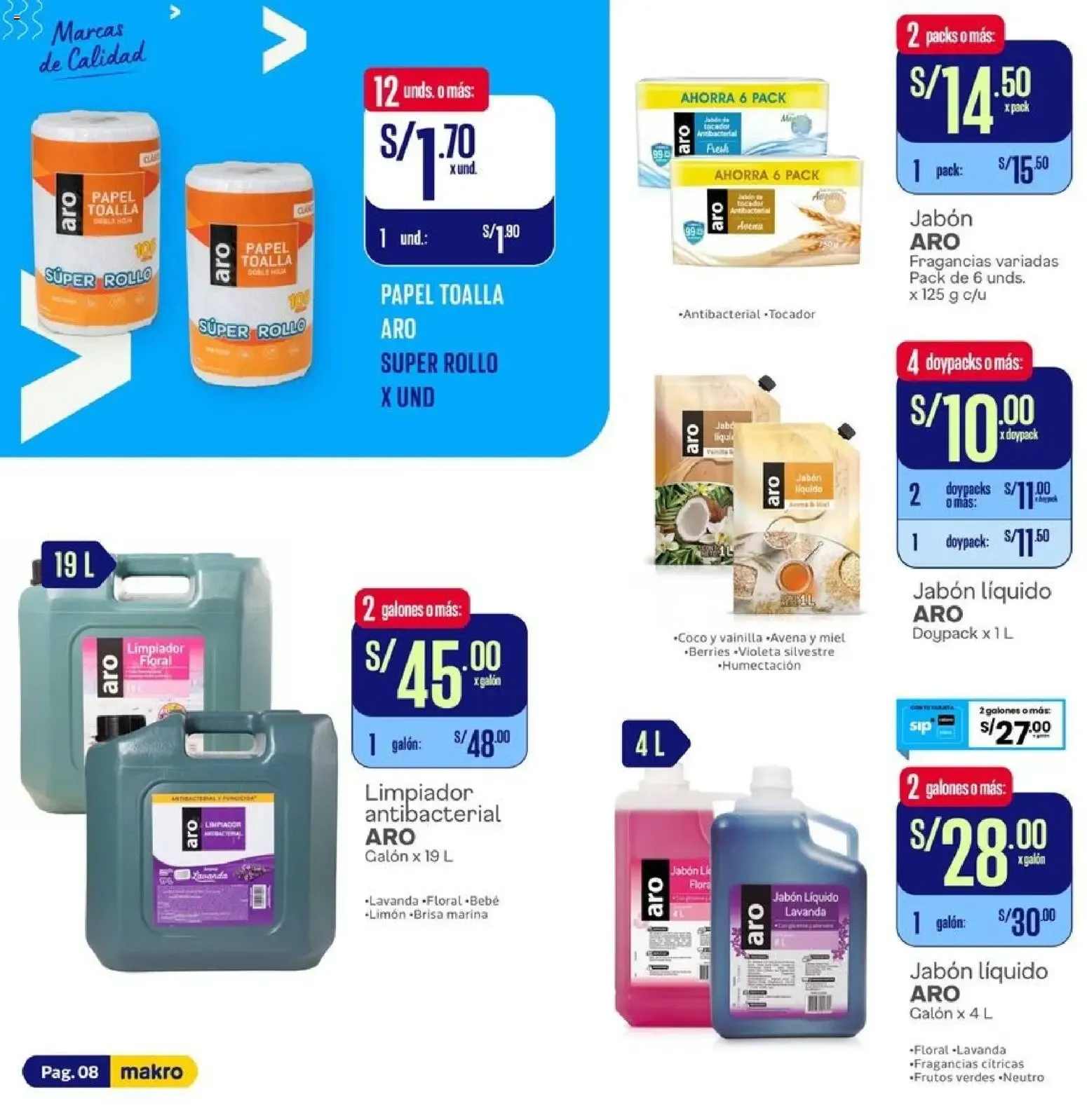 Catalogo de Makro - Ahorrando al por mayor con Marcas de Calidad 10 de setiembre al 23 de setiembre 2026 - Pag 8