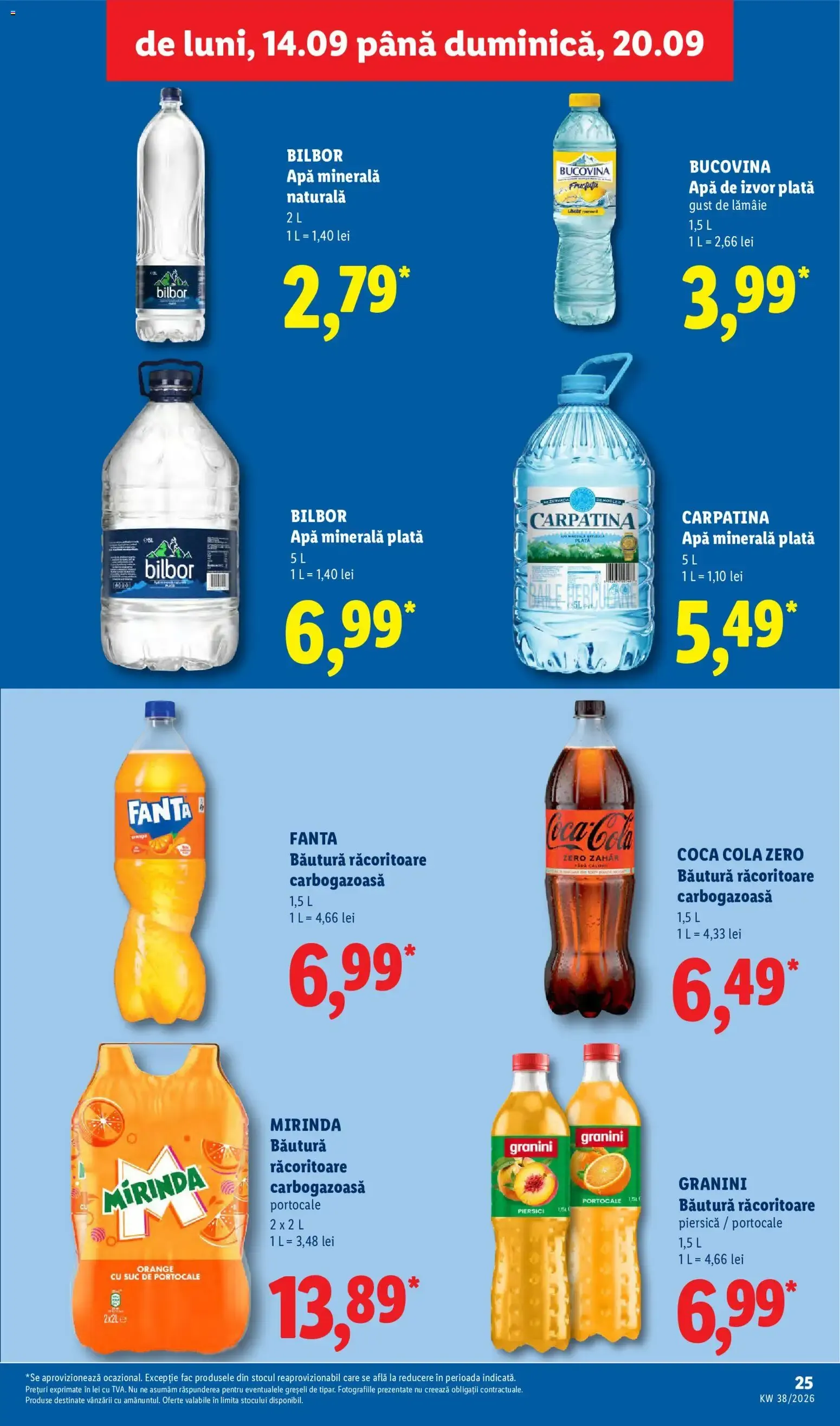 Catalog Ieftin și înainte, și după ziua de salariu. de la 14 septembrie până la 20 septembrie 2026 - Revista Pagina 25