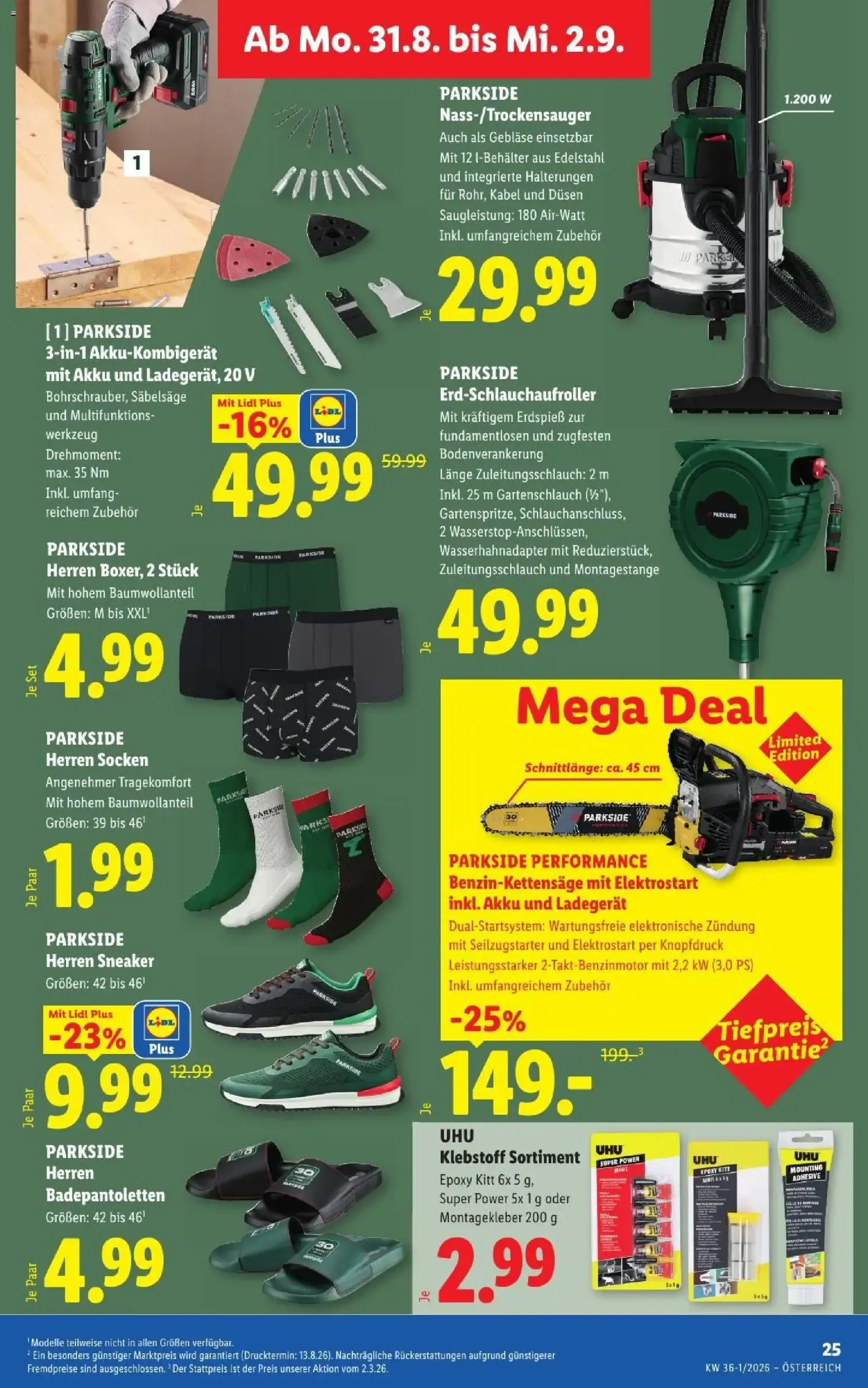 Lidl - Flugblatt ab 27.08.2026 - Angebote ab donnerstag von 27. August bis 29. August 2026 - Flugblätt seite  32
