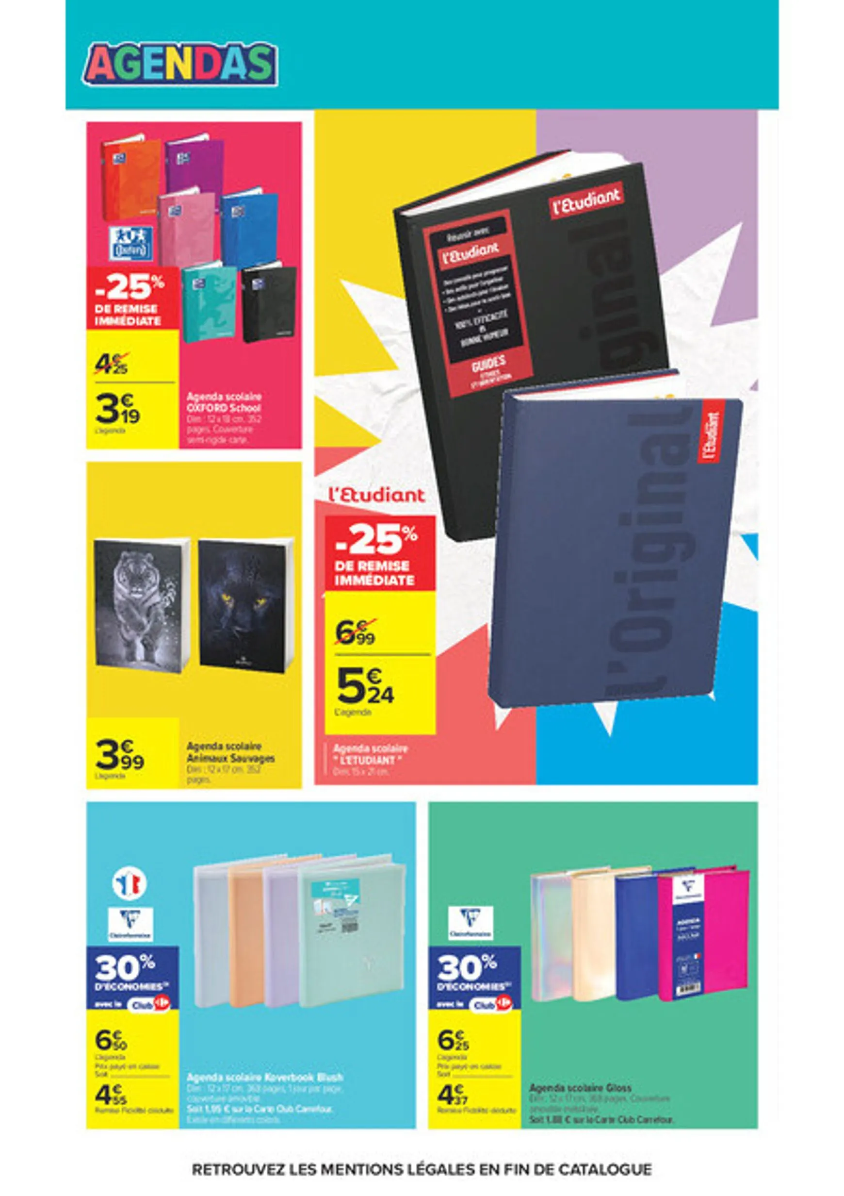 Current Carrefour Market - Rentrée des Classes leaflet valid from du mardi 11/08/2026 to du dimanche 30/08/2026 du 11 août au 30 août 2026 - Catalogue page 18